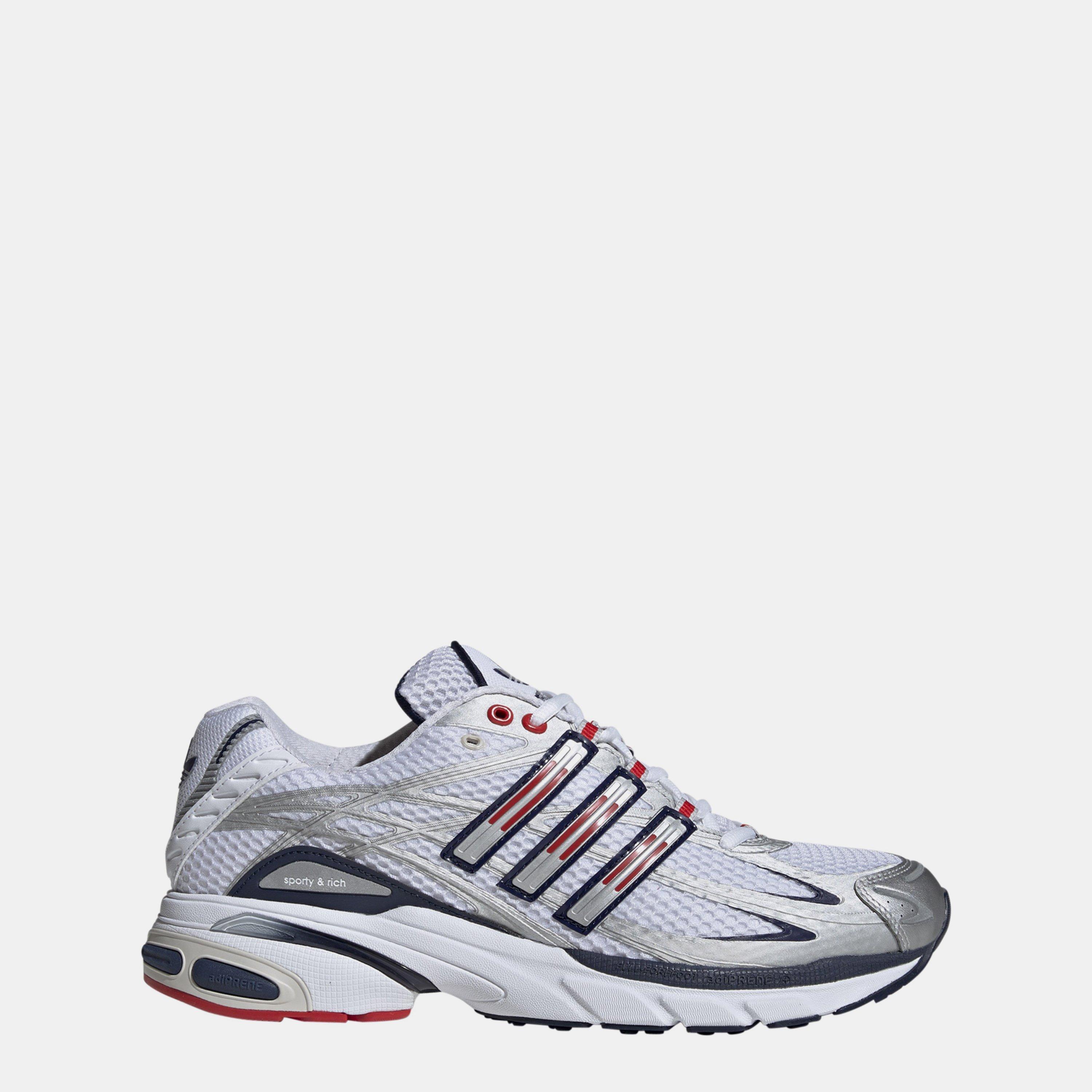 adidas Originals Women's Sporty And Rich Adistar Cushion Runners - White/Red - Size 6 (39.3)