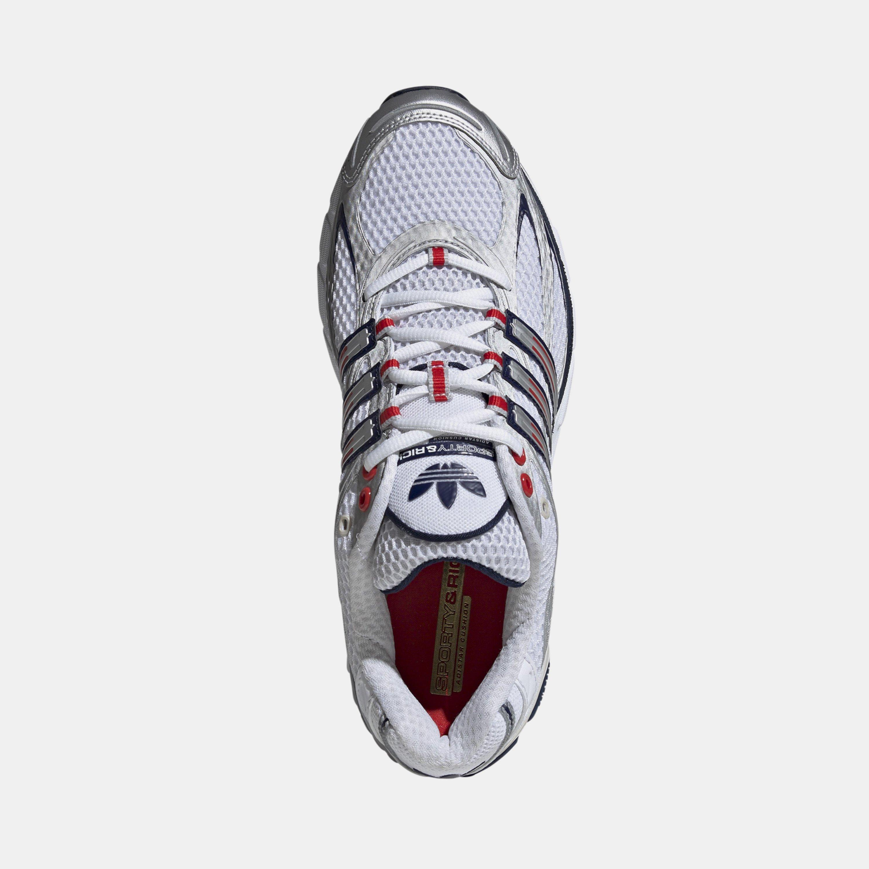 White/Red - adidas Originals - Women's Sporty And Rich Adistar Cushion Runners - 5