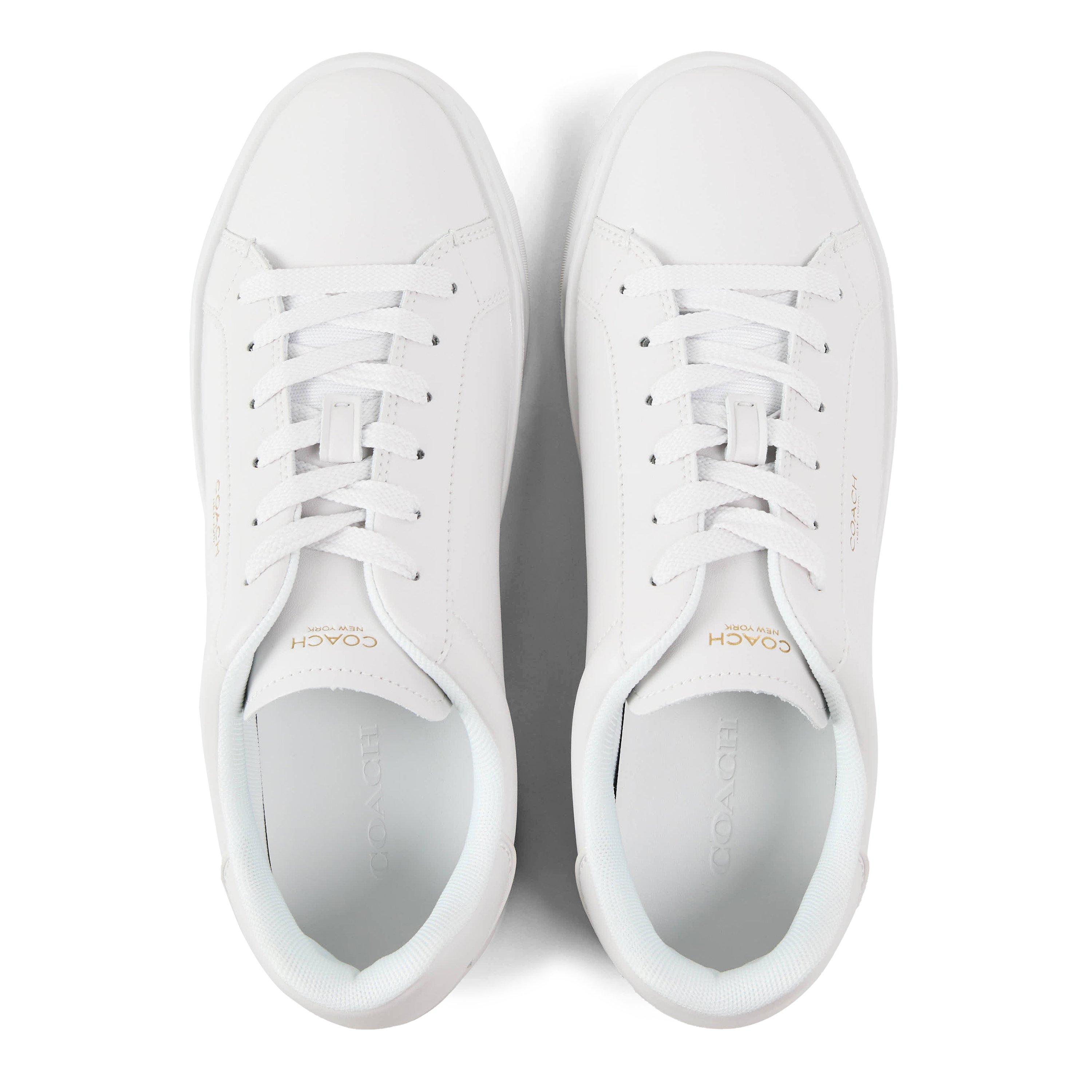 Optic White - Coach - Women's HighLine Sneaker Low-Top Trainers - 4
