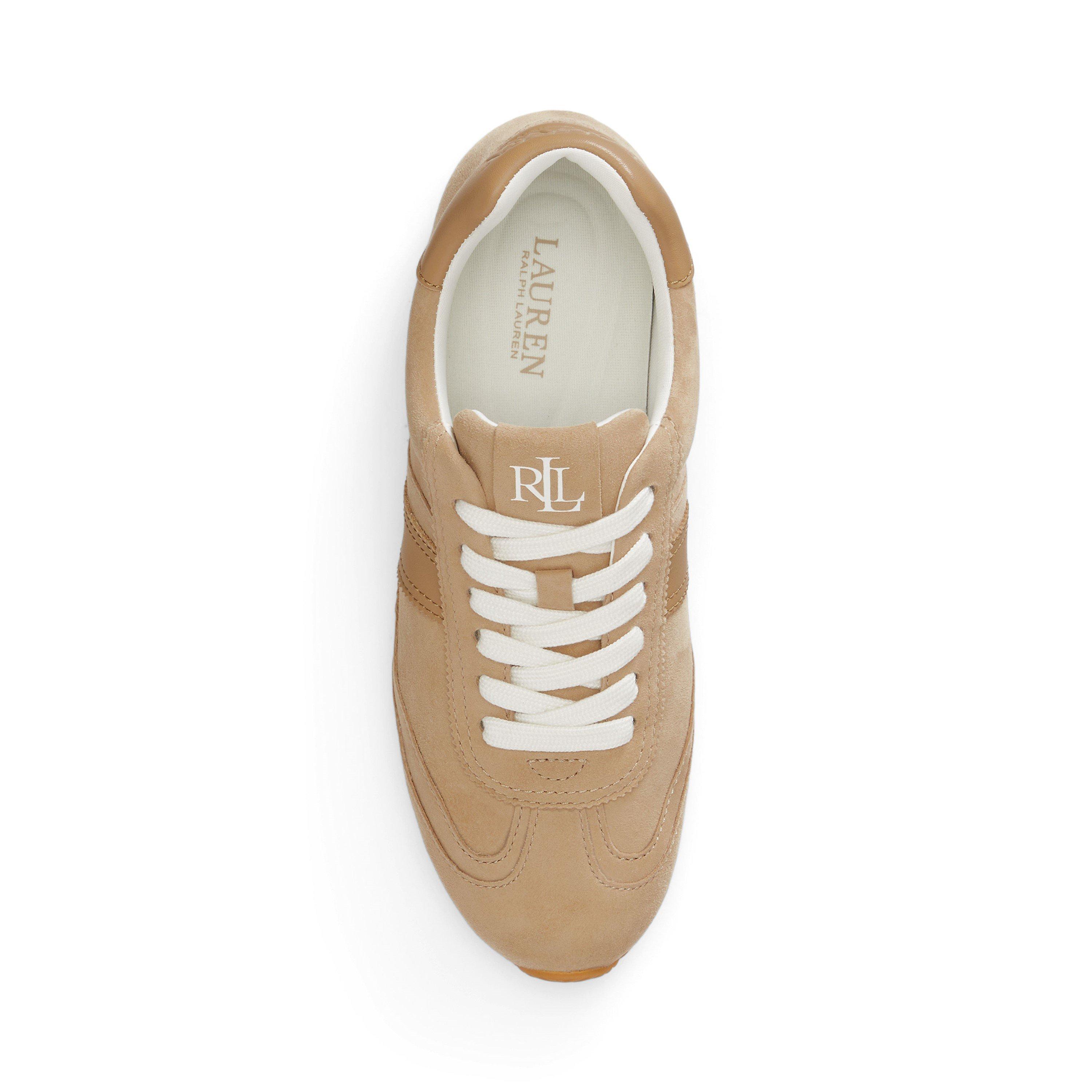 Tan - Lauren by Ralph Lauren - Women's Chuck Taylor All Star Ox Canvas Low-Top Trainers - 3