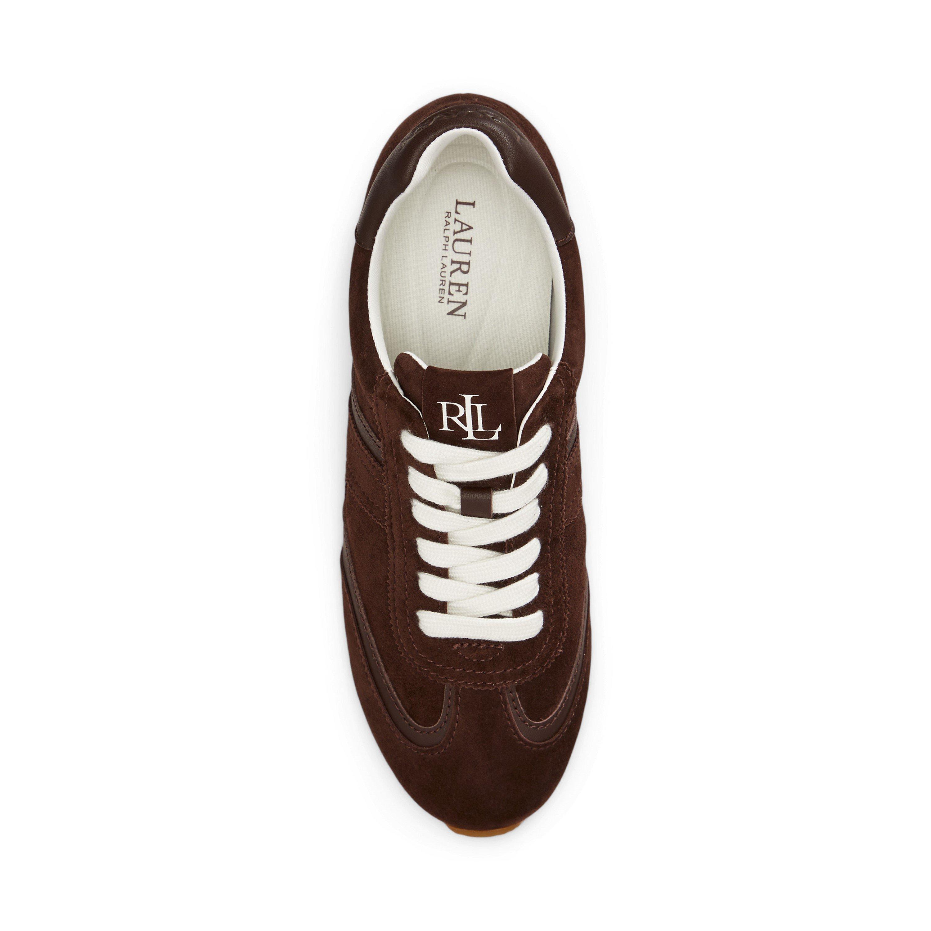 Chestnut Brown - Lauren by Ralph Lauren - Women's Chuck Taylor All Star Ox Canvas Low-Top Trainers - 4
