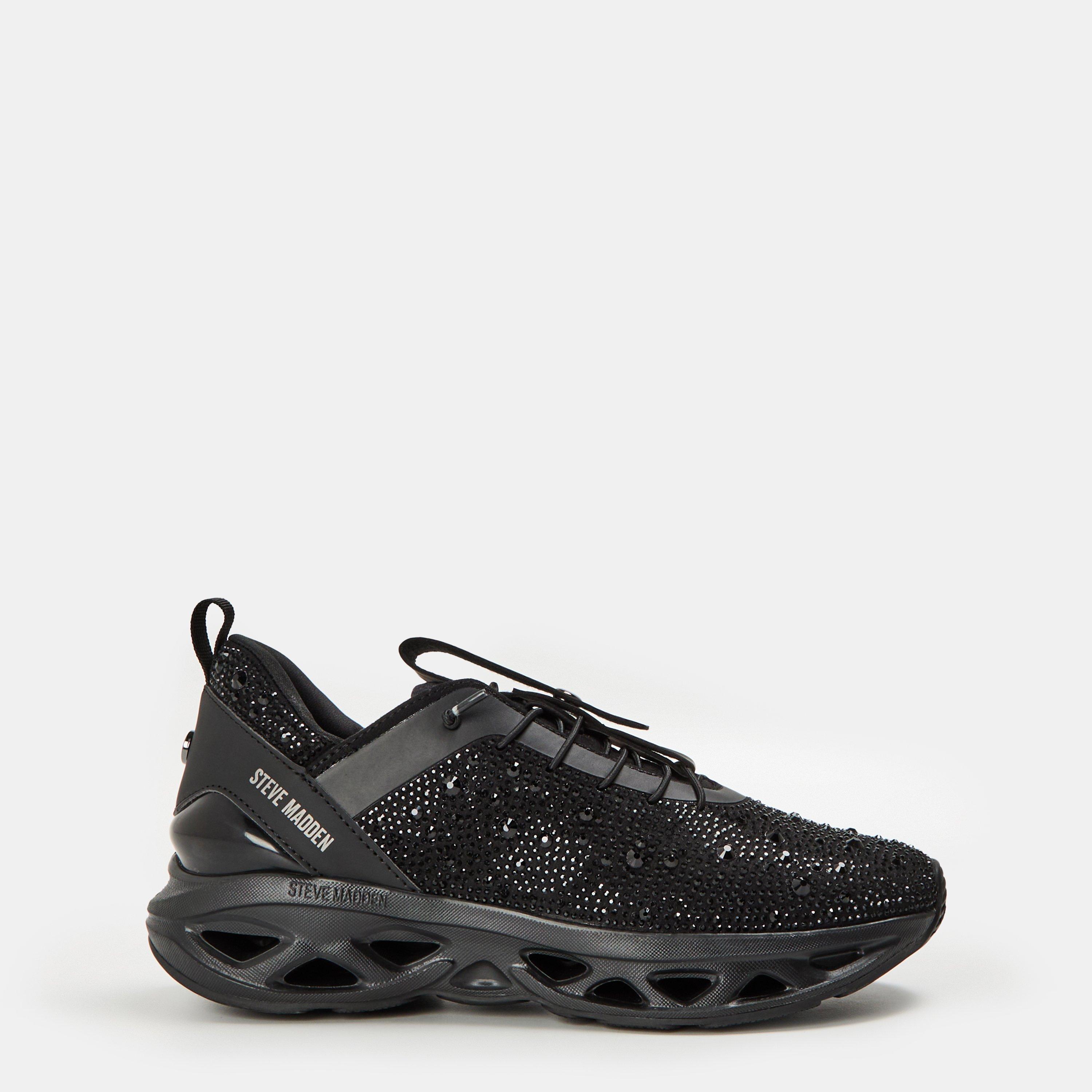 Steve Madden Women's Surge Low-Top Trainers - Black - 3 (36)