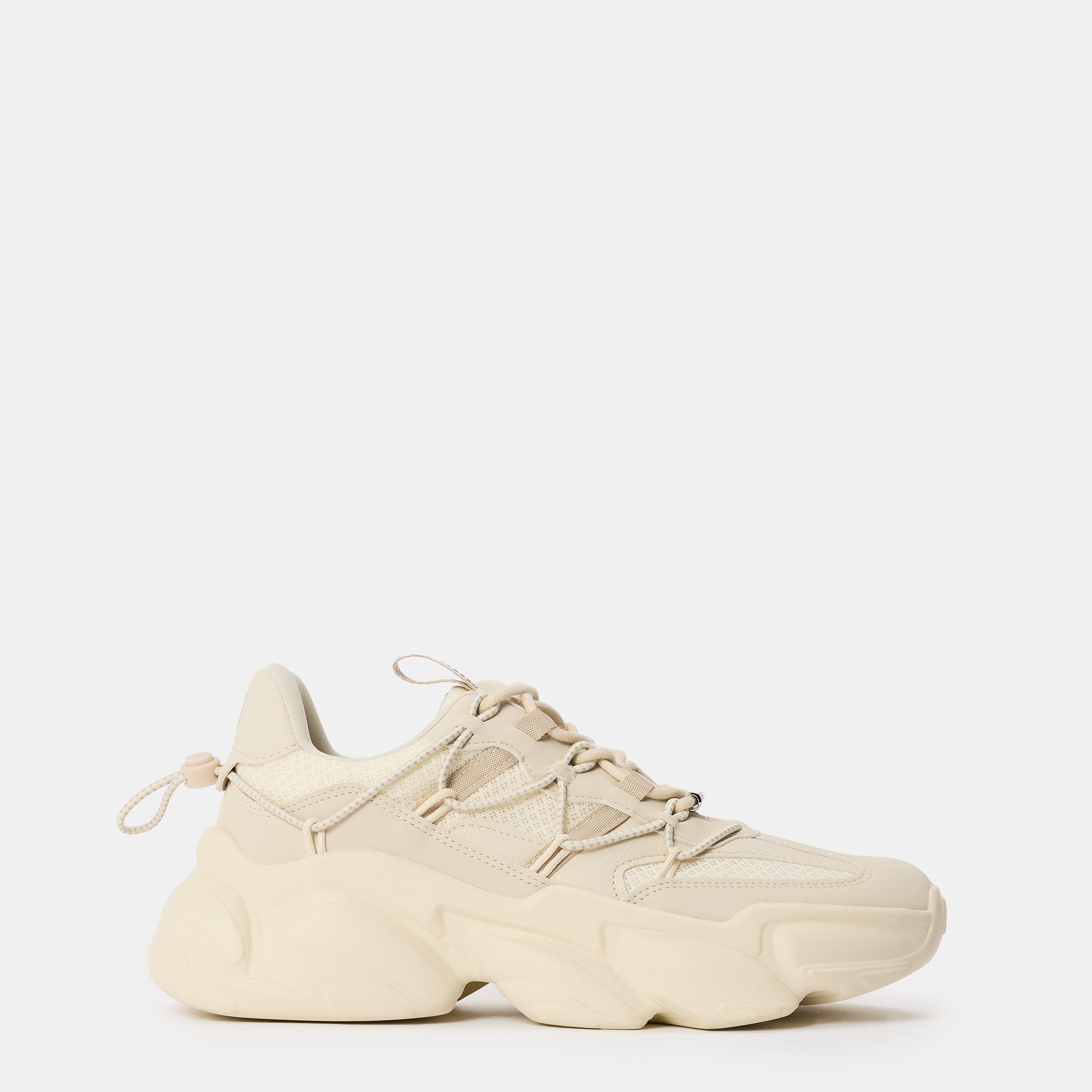 Steve Madden Women's Spectator Low-Top Trainers - Bone - 8 (41)