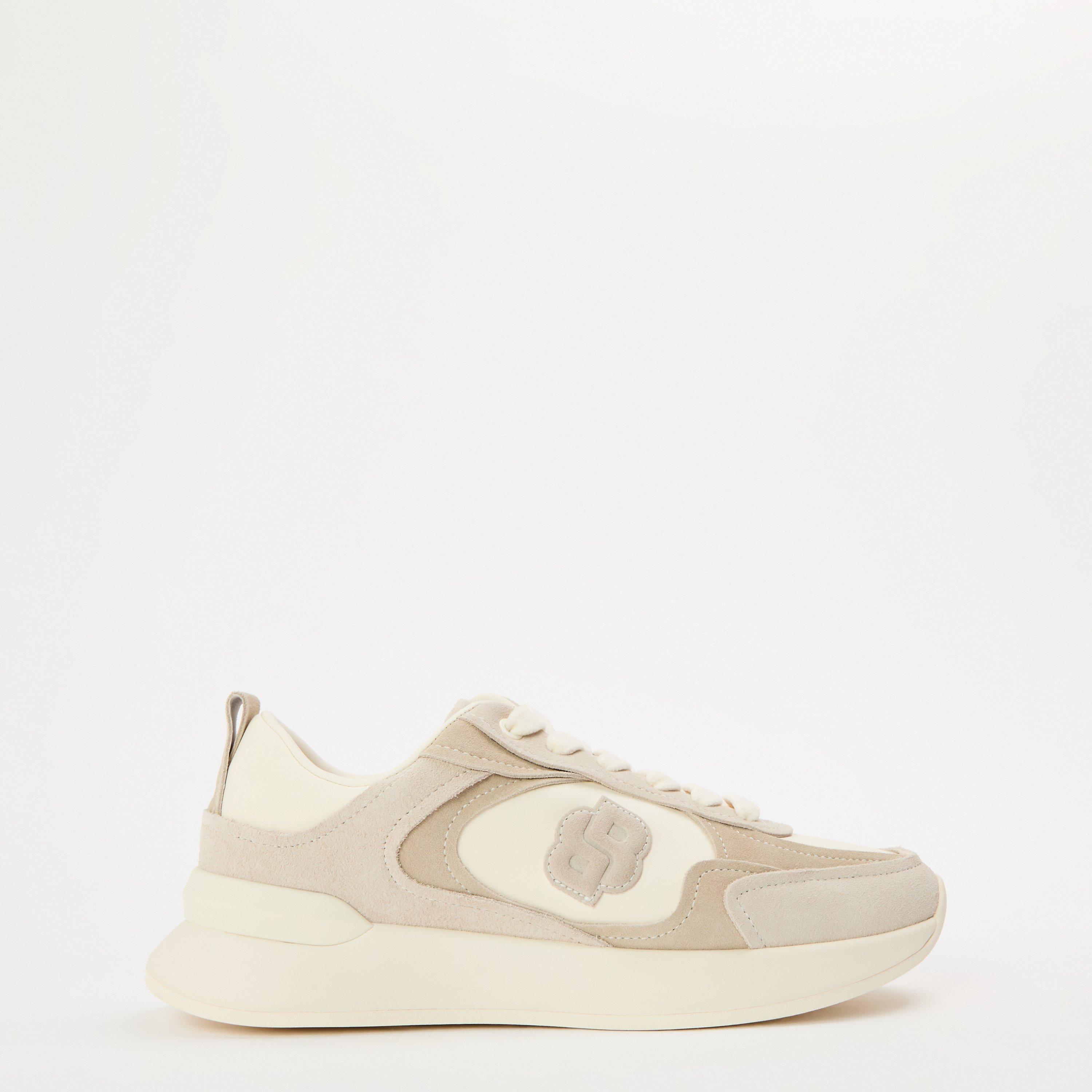 Boss Women's Icon Trainers - Open White 118 - 6