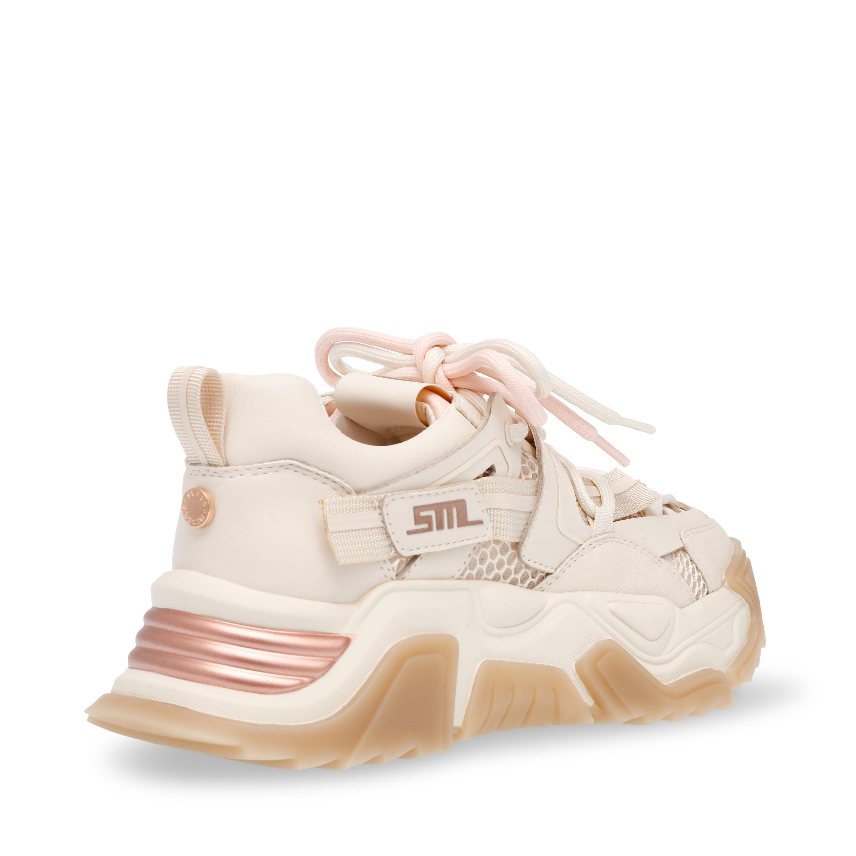 Cream Rose Gld - Steve Madden - Women's Kingdom Low-Top Trainers - 3