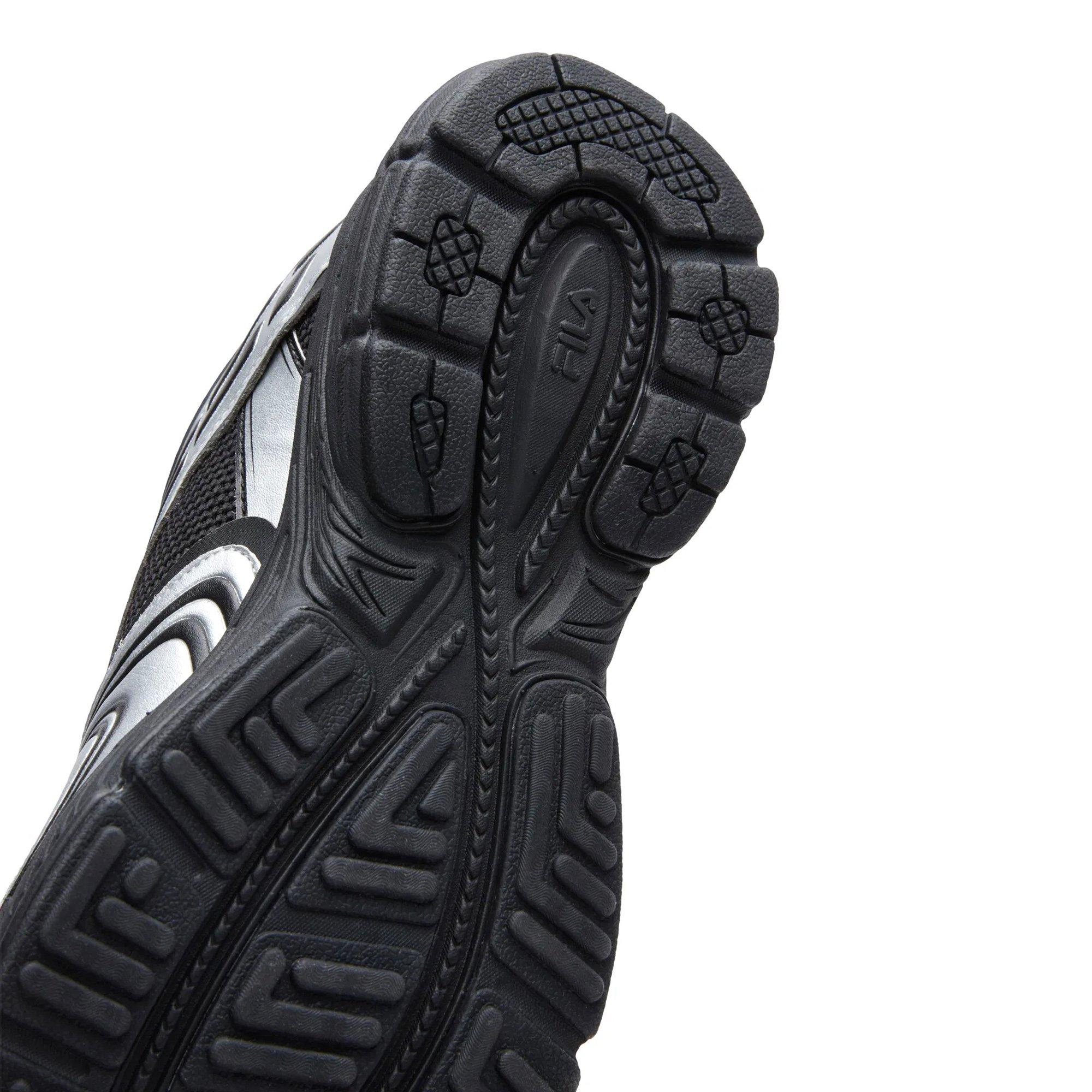 BLK/BLK/SIL - Fila - Interun Womens Trainers - 8