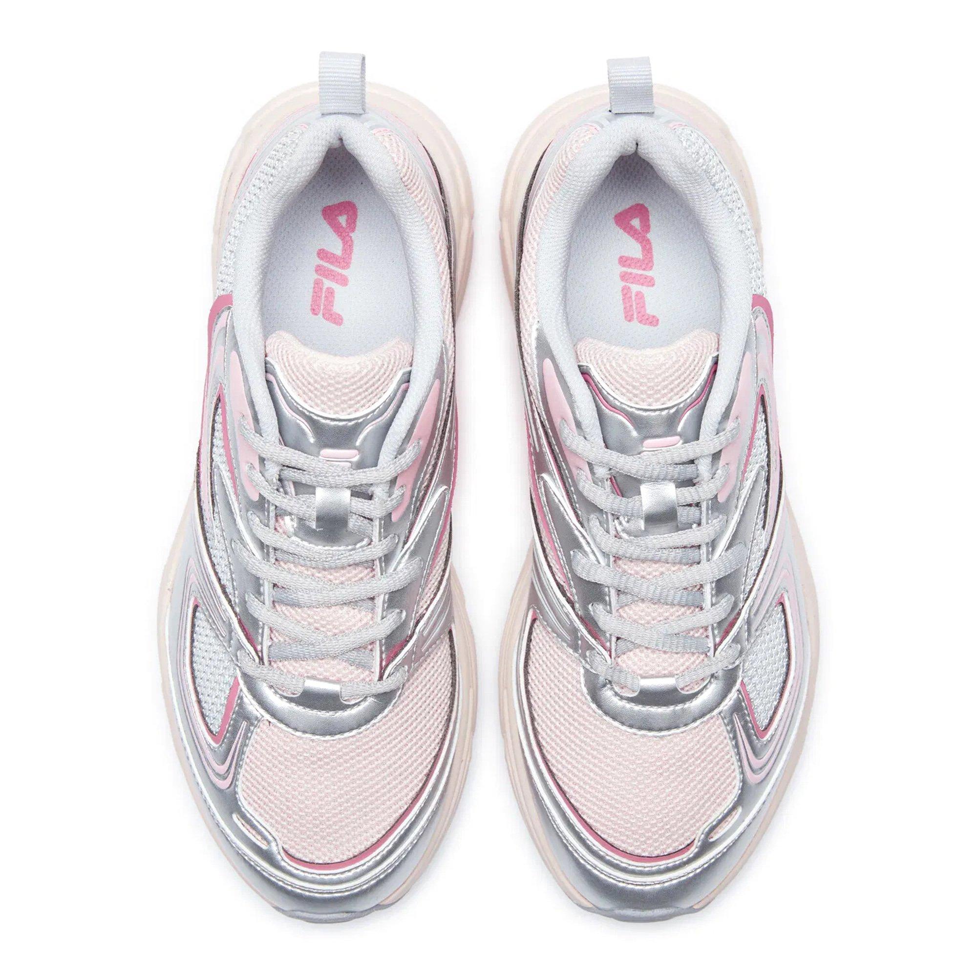 WHT/PNK/PNK - Fila - Interun Womens Trainers - 4