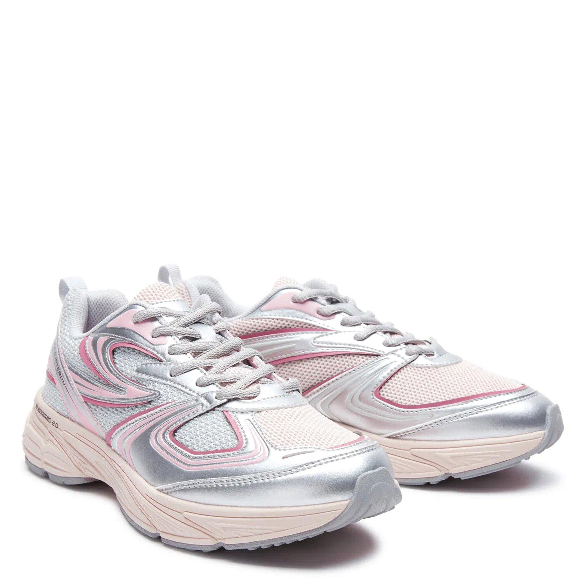 WHT/PNK/PNK - Fila - Interun Womens Trainers - 5