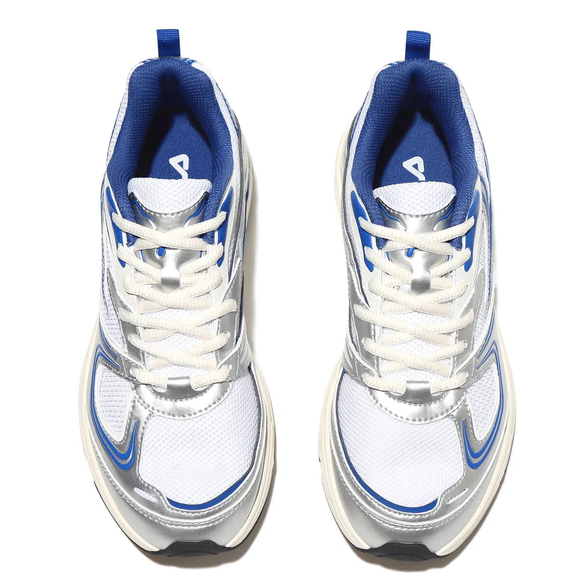 WHT/BLU/WHT - Fila - Interun Womens Trainers - 4