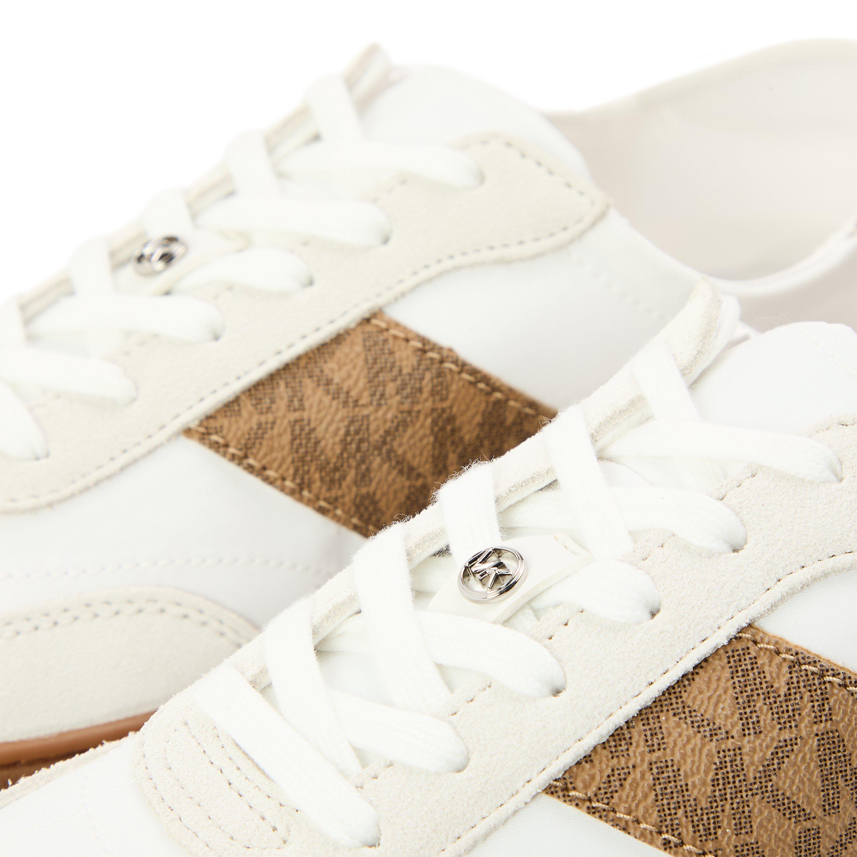 White/Husk - MICHAEL Michael Kors - MMK Kaycee Lace up Ld54 - 4