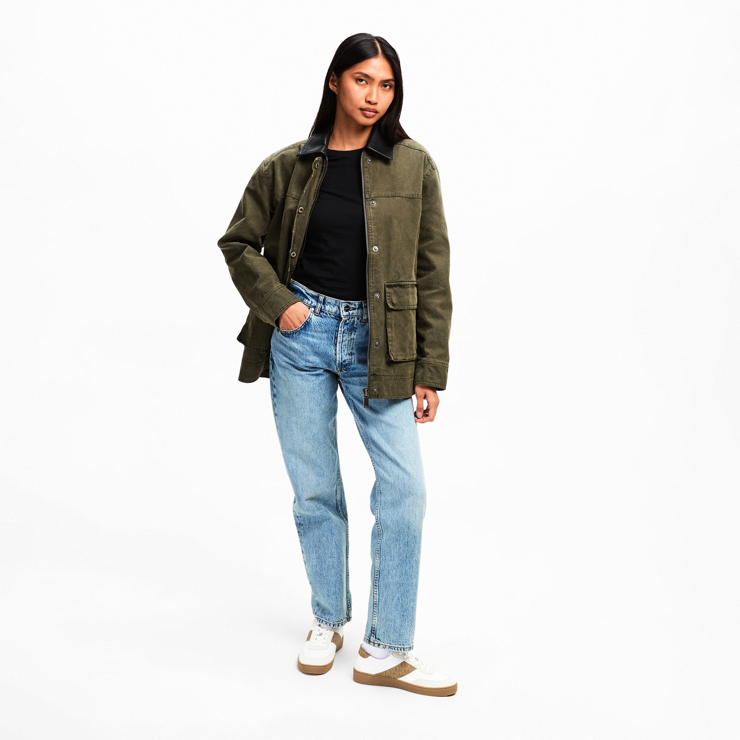 White/Husk - MICHAEL Michael Kors - MMK Kaycee Lace up Ld54 - 6