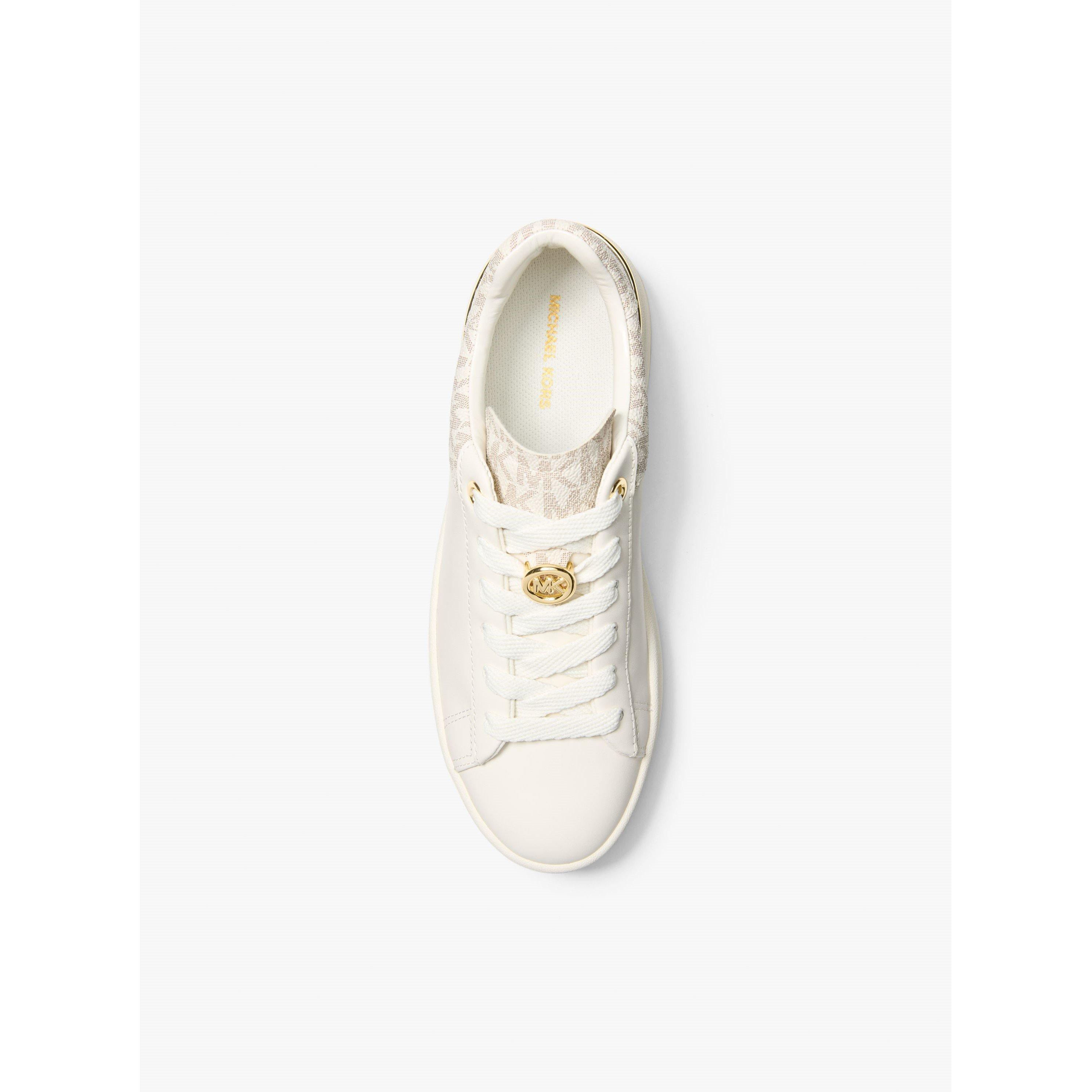 Vanilla/Logo - MICHAEL Michael Kors - Dottie Sneakers - 4