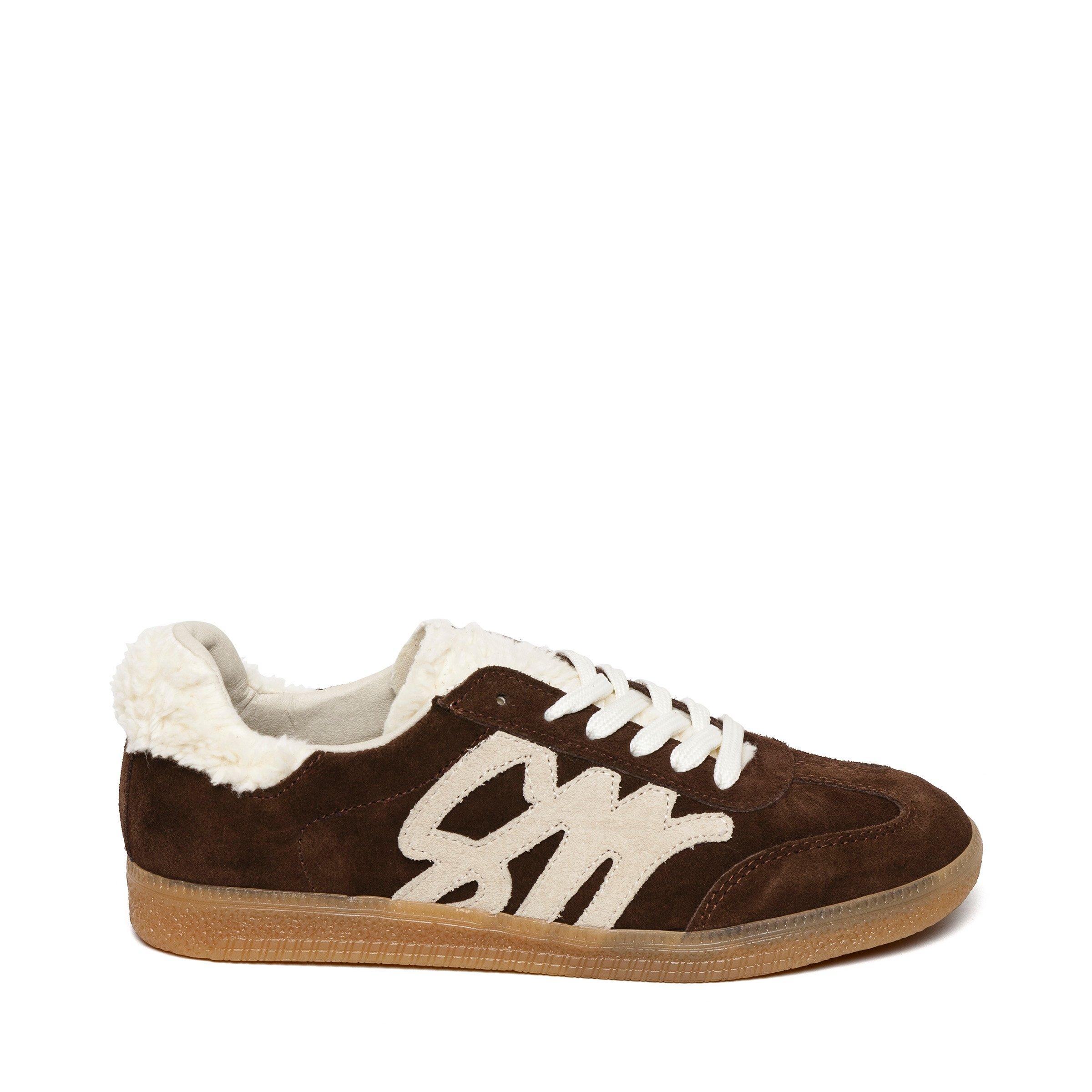 Dark Brown - Steve Madden - Women's Elora Low-Top Trainers - 2