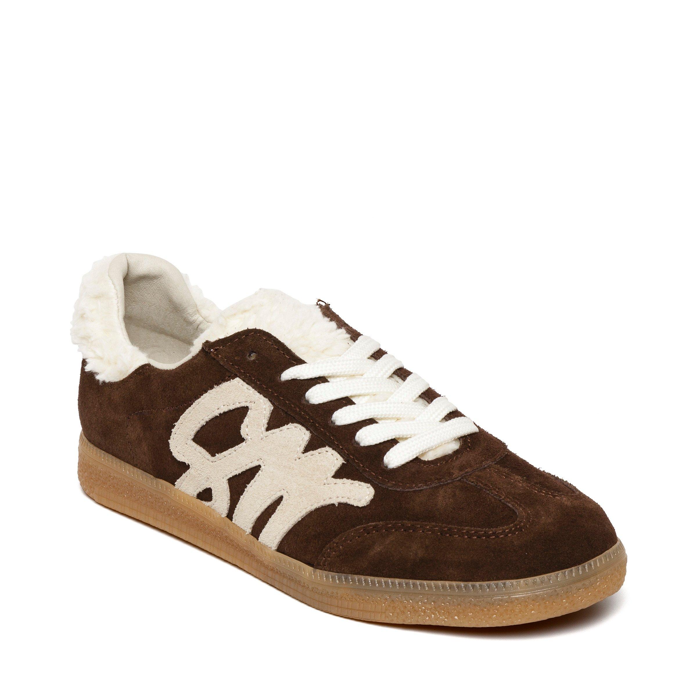 Dark Brown - Steve Madden - Women's Elora Low-Top Trainers - 3