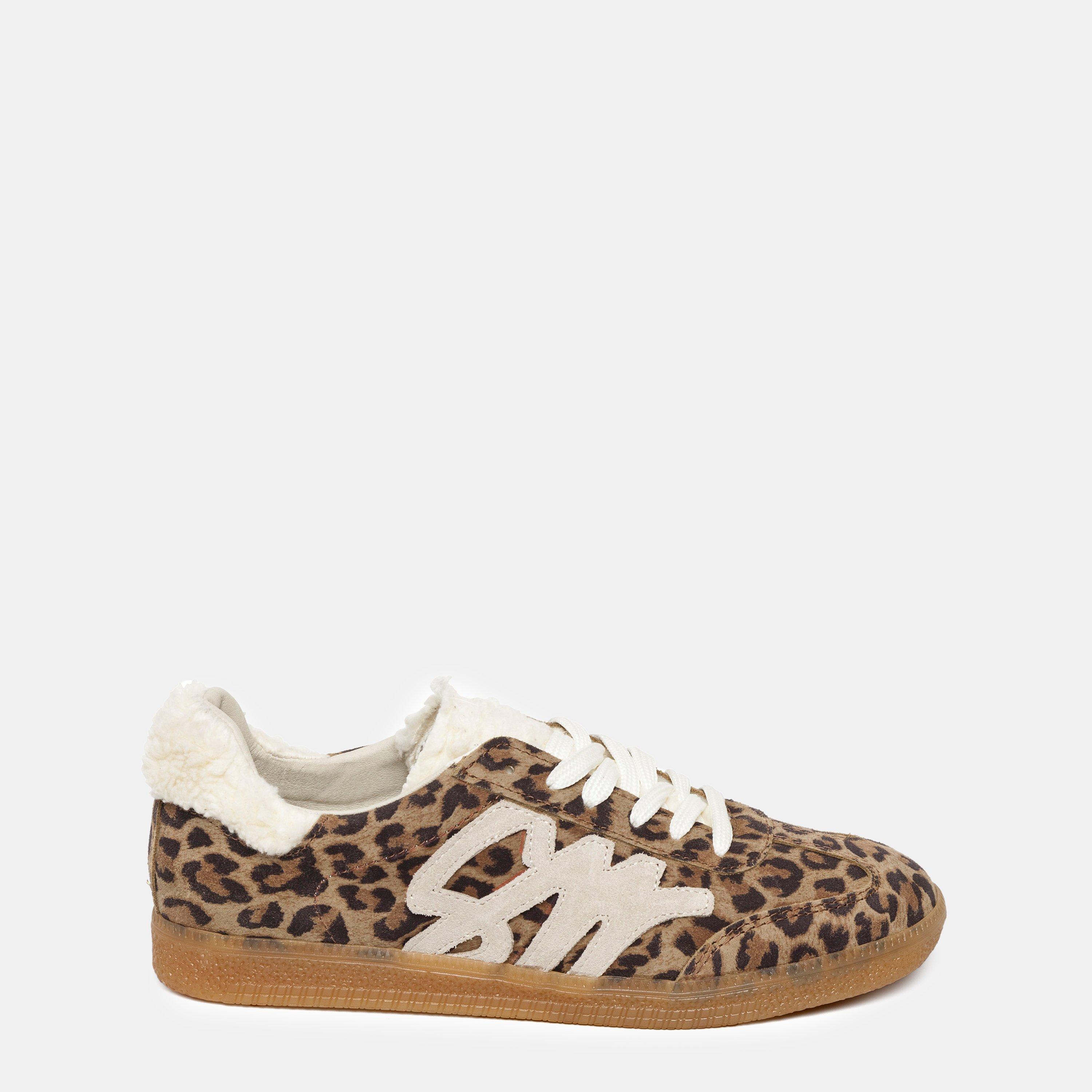 Steve Madden Women's Elora Low-Top Trainers - Leopard - 6 (39)