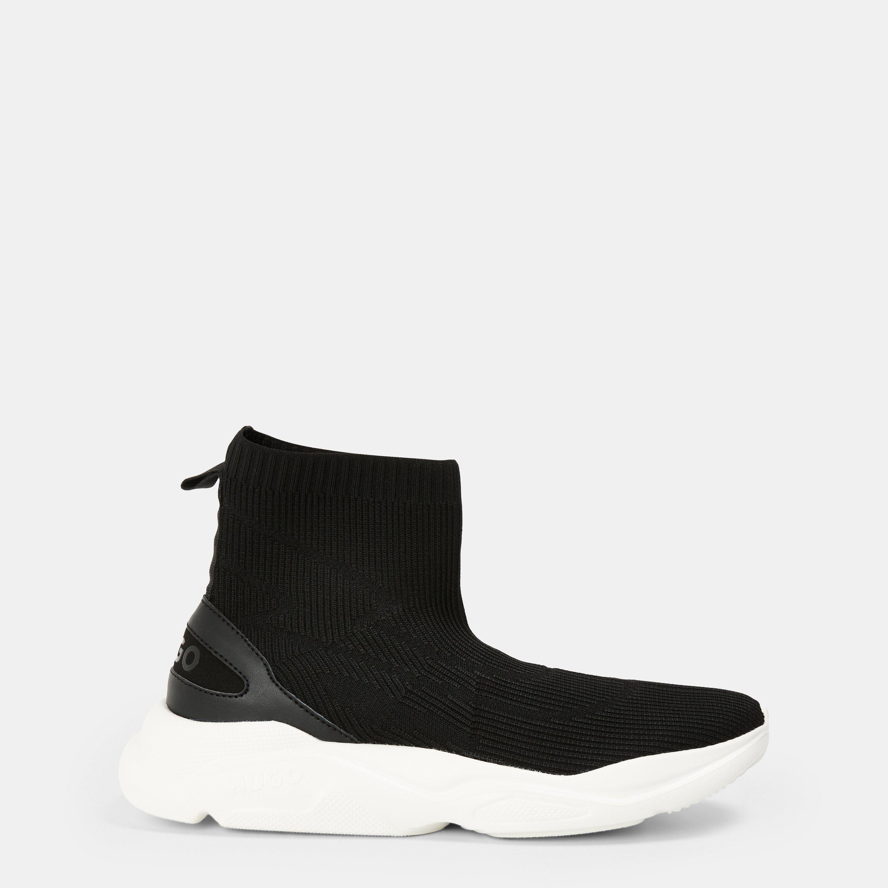 Hugo Leon Hito Knitted Low-Top Trainers