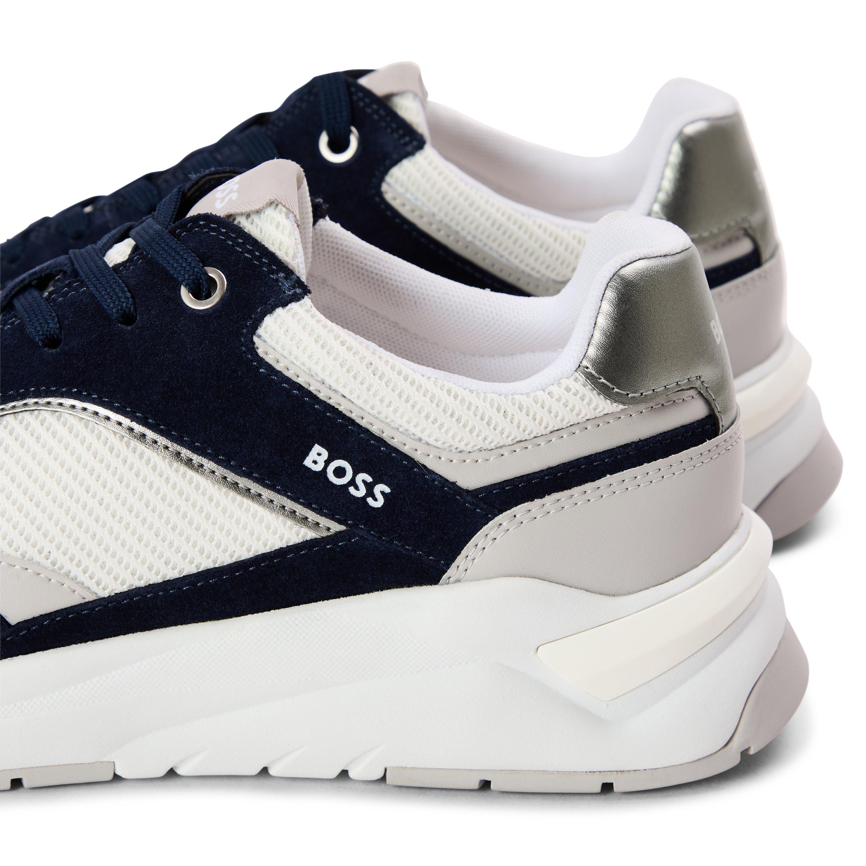 Open White - Boss - Women's Skylar Low-Top Trainers - 3