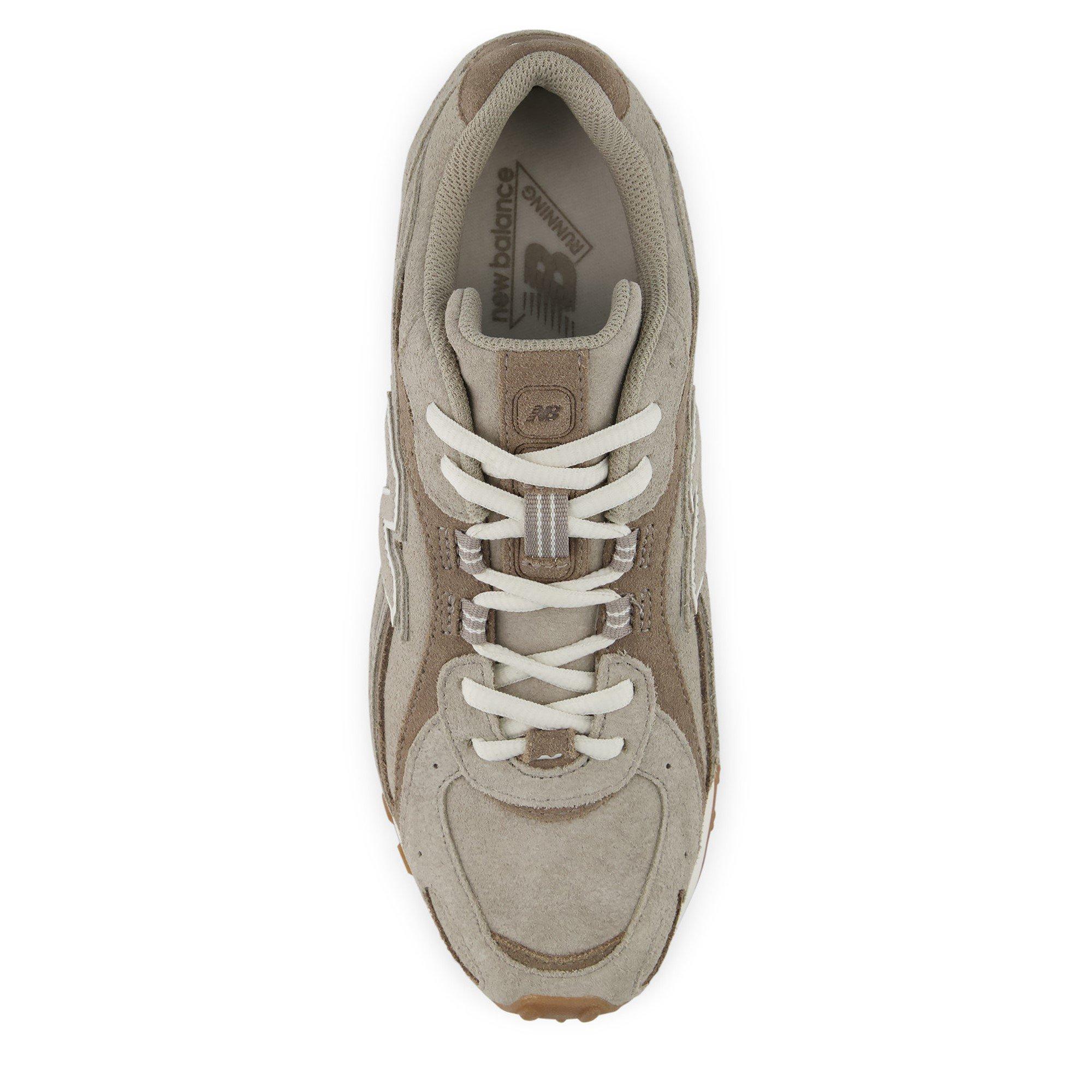 Brown Yellow - New Balance - Women's 204L Suede Runners - 3