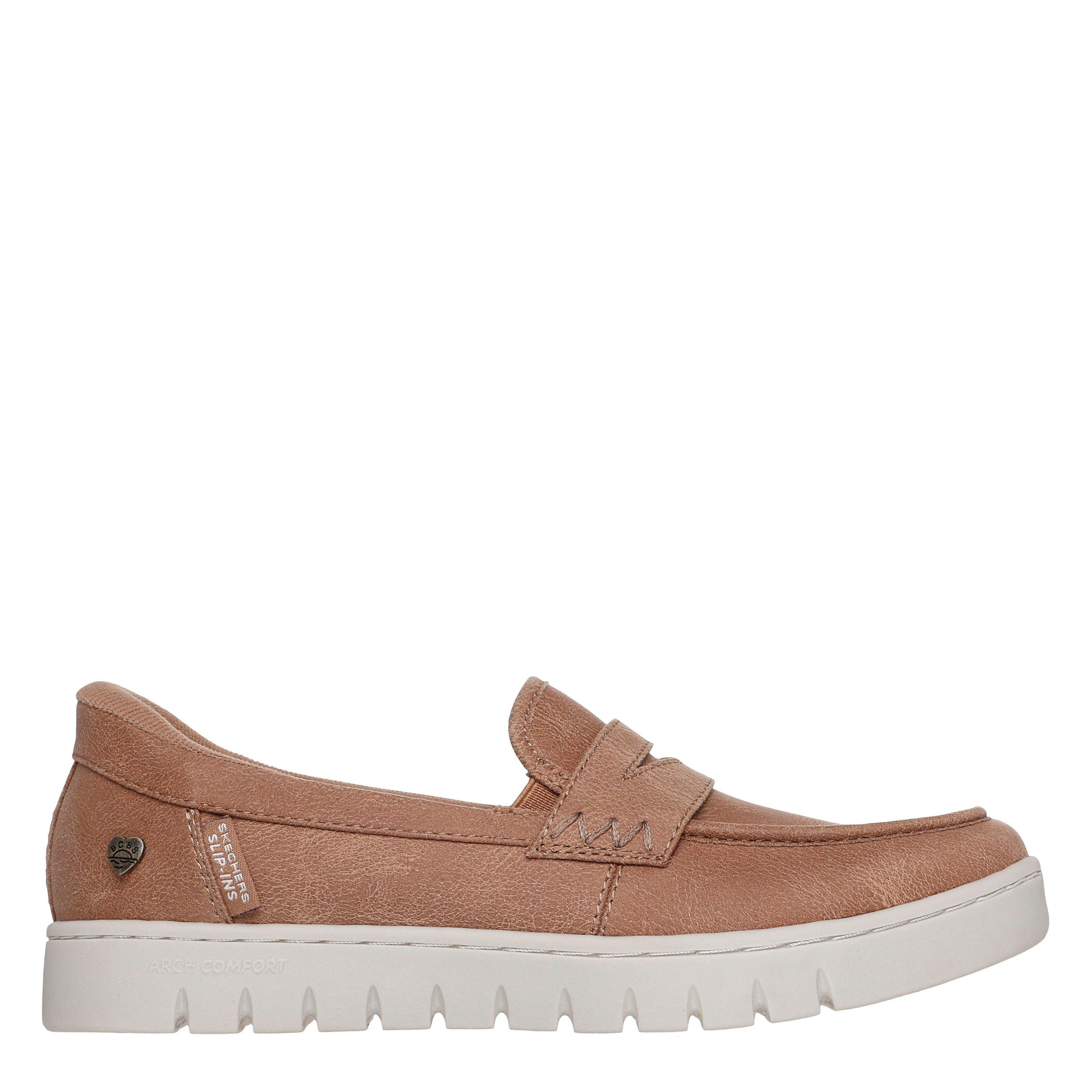 Skechers Women's Slip On Trainers - Tan - 5.5 (38.5)