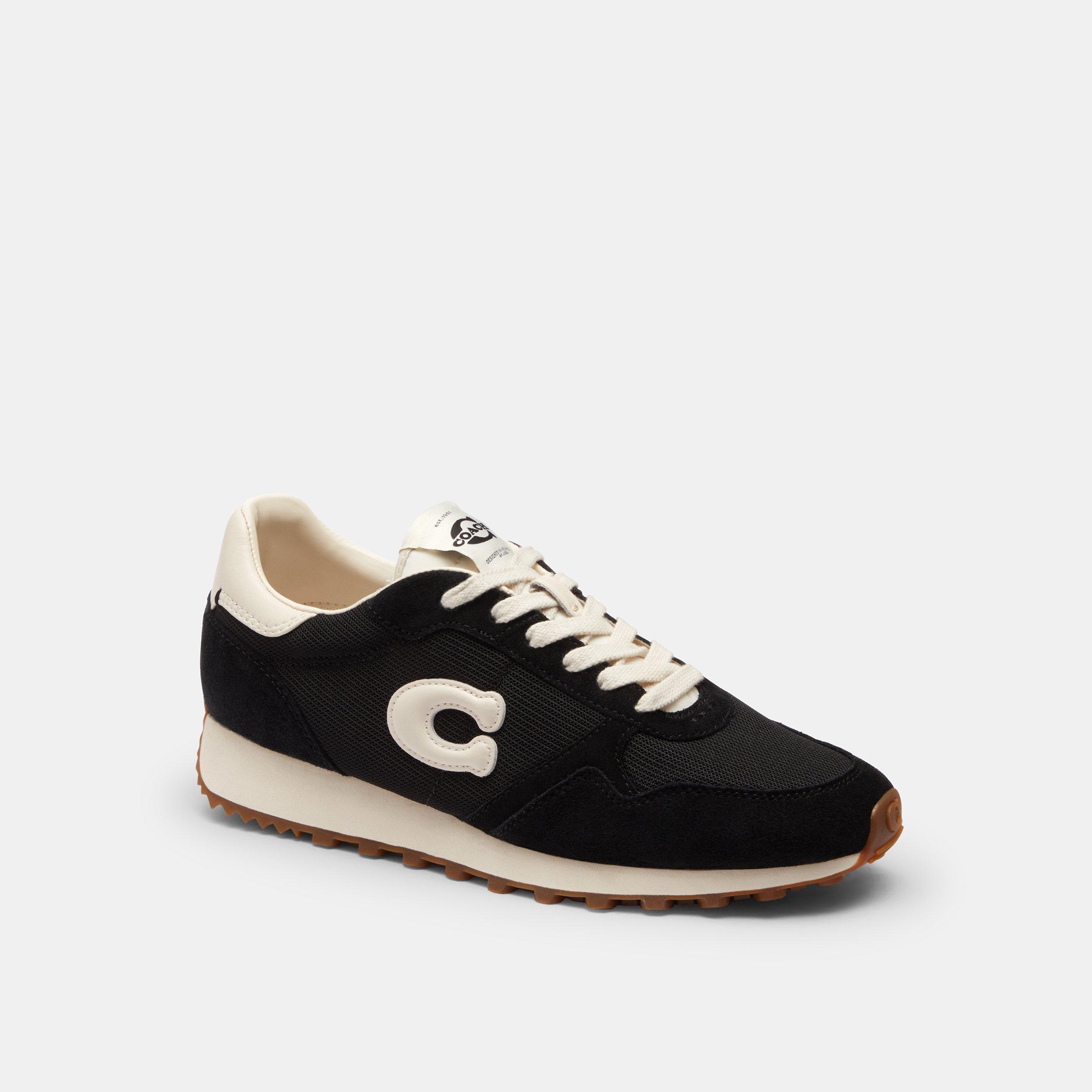 Black/Chalk - Coach - Coach Retro Runner Ld62