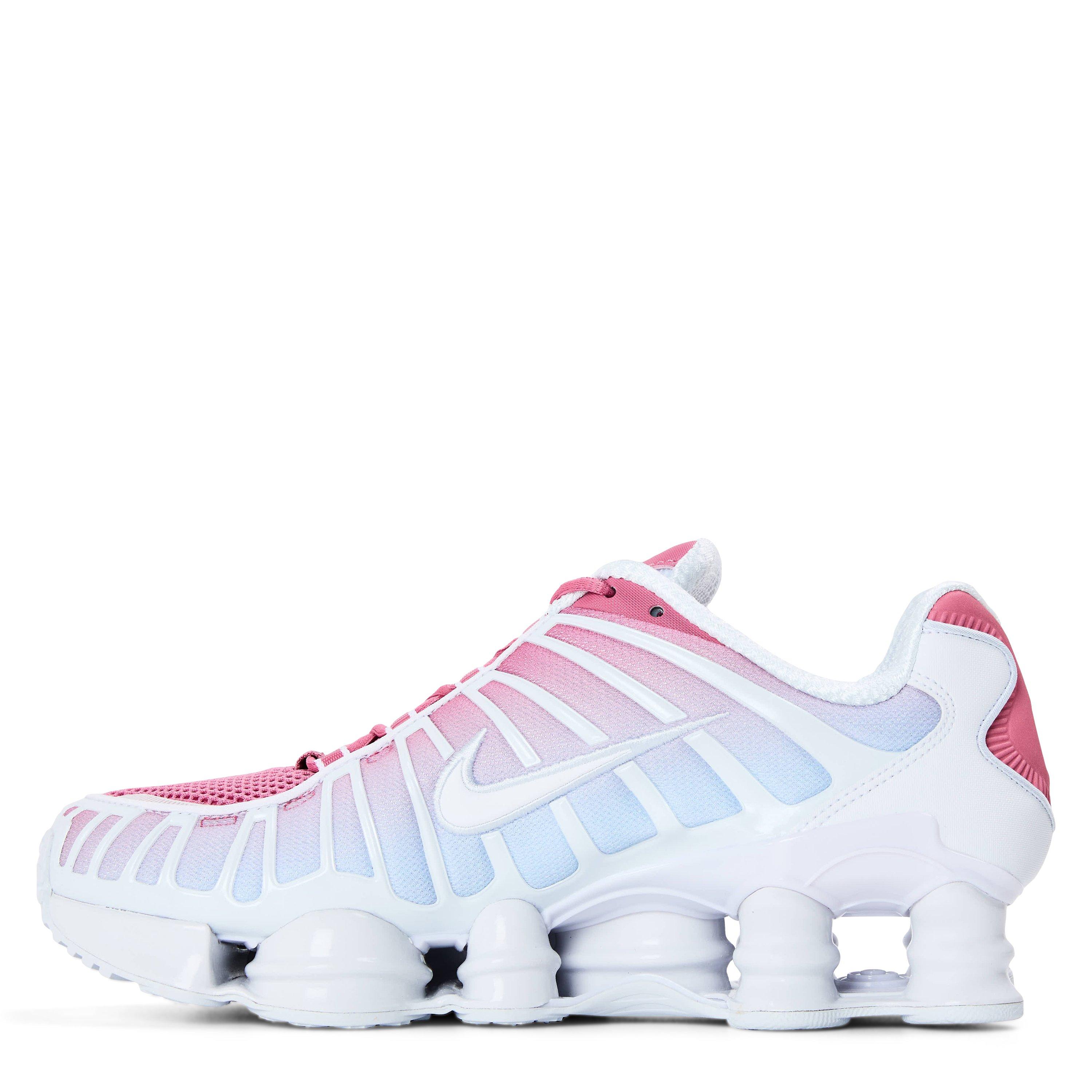 White/Football - Nike - Women's Shox Trainers - 2