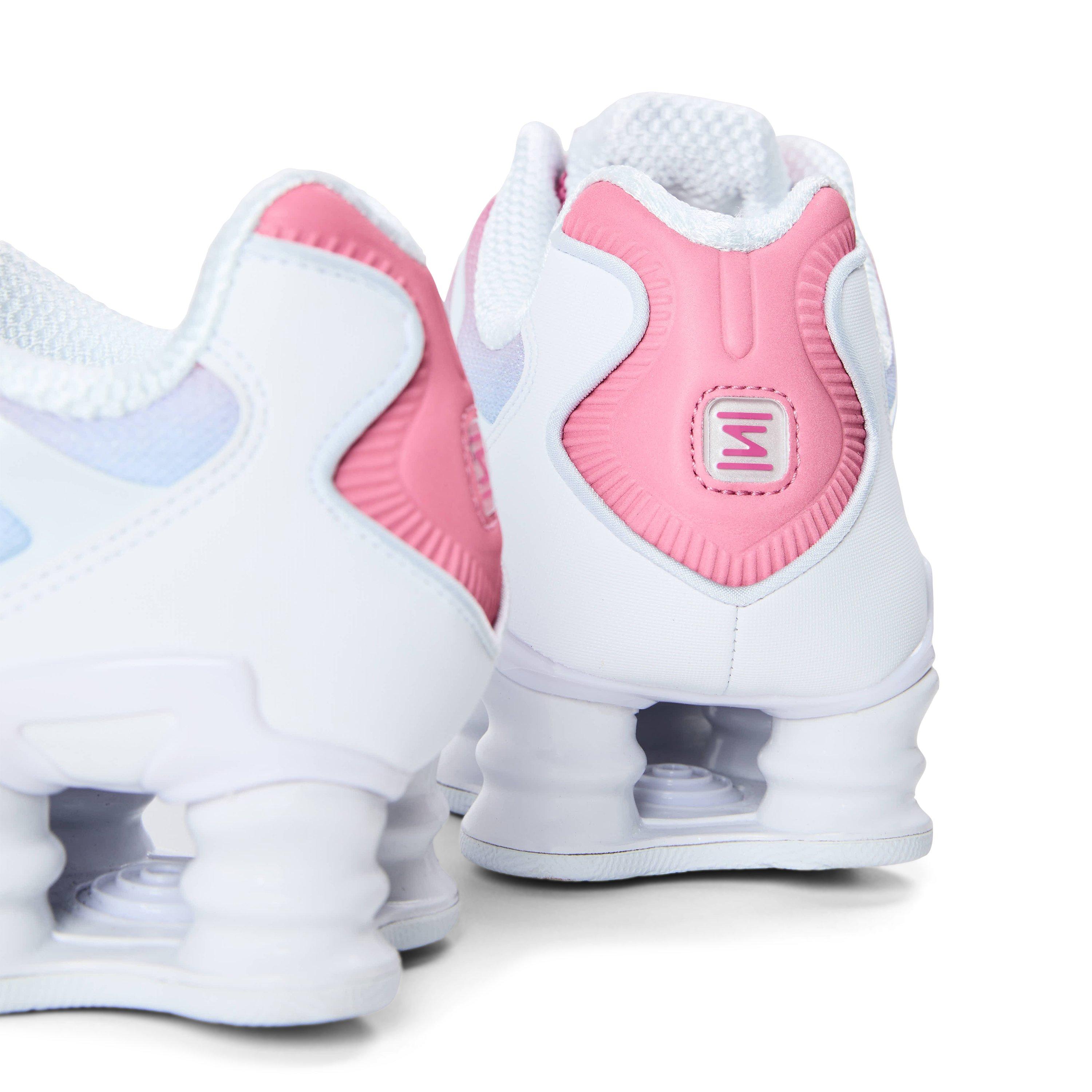 White/Football - Nike - Women's Shox Trainers - 3