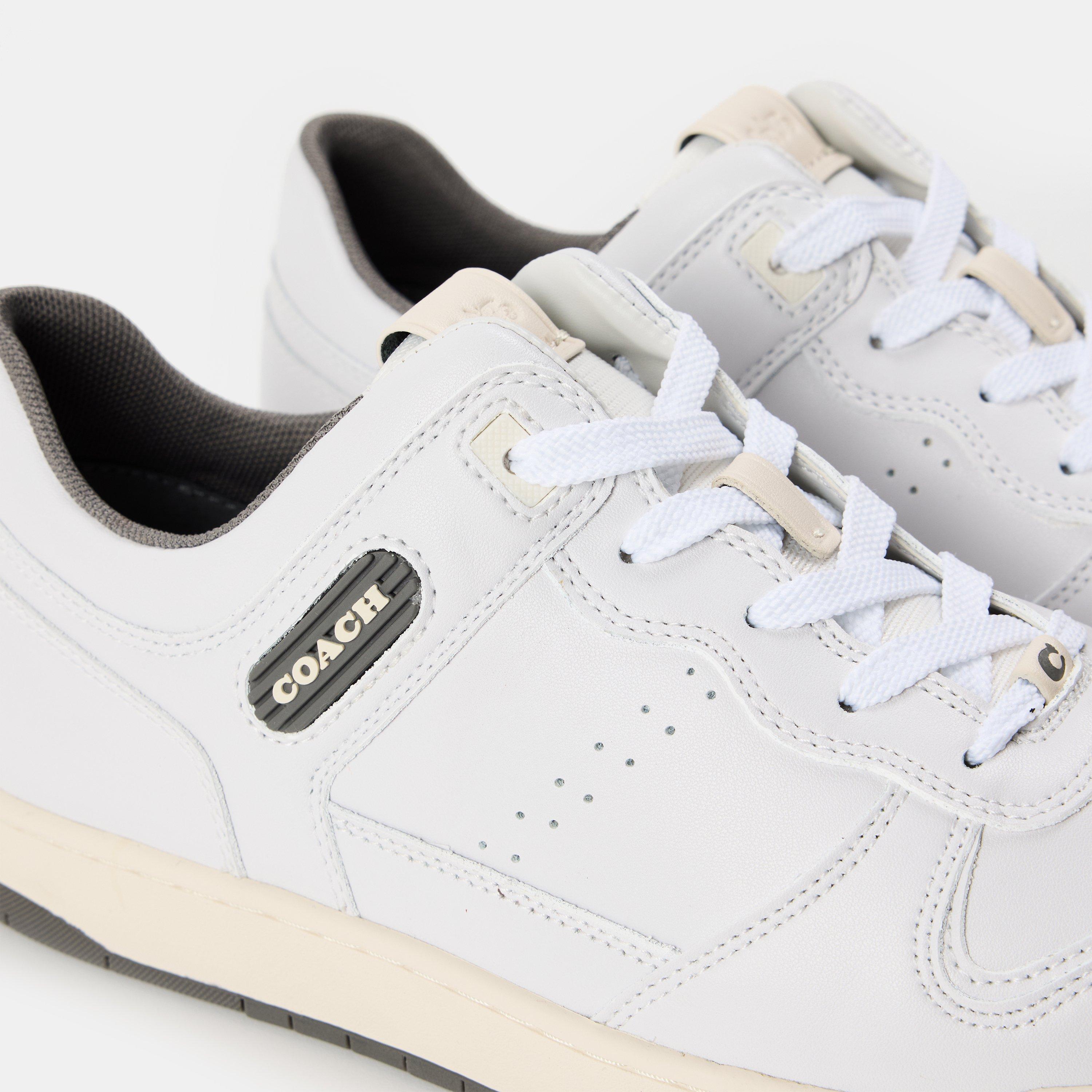 Hther Grey/Wht - Coach - Coach C201 Bskt Trns Ld99 - 3