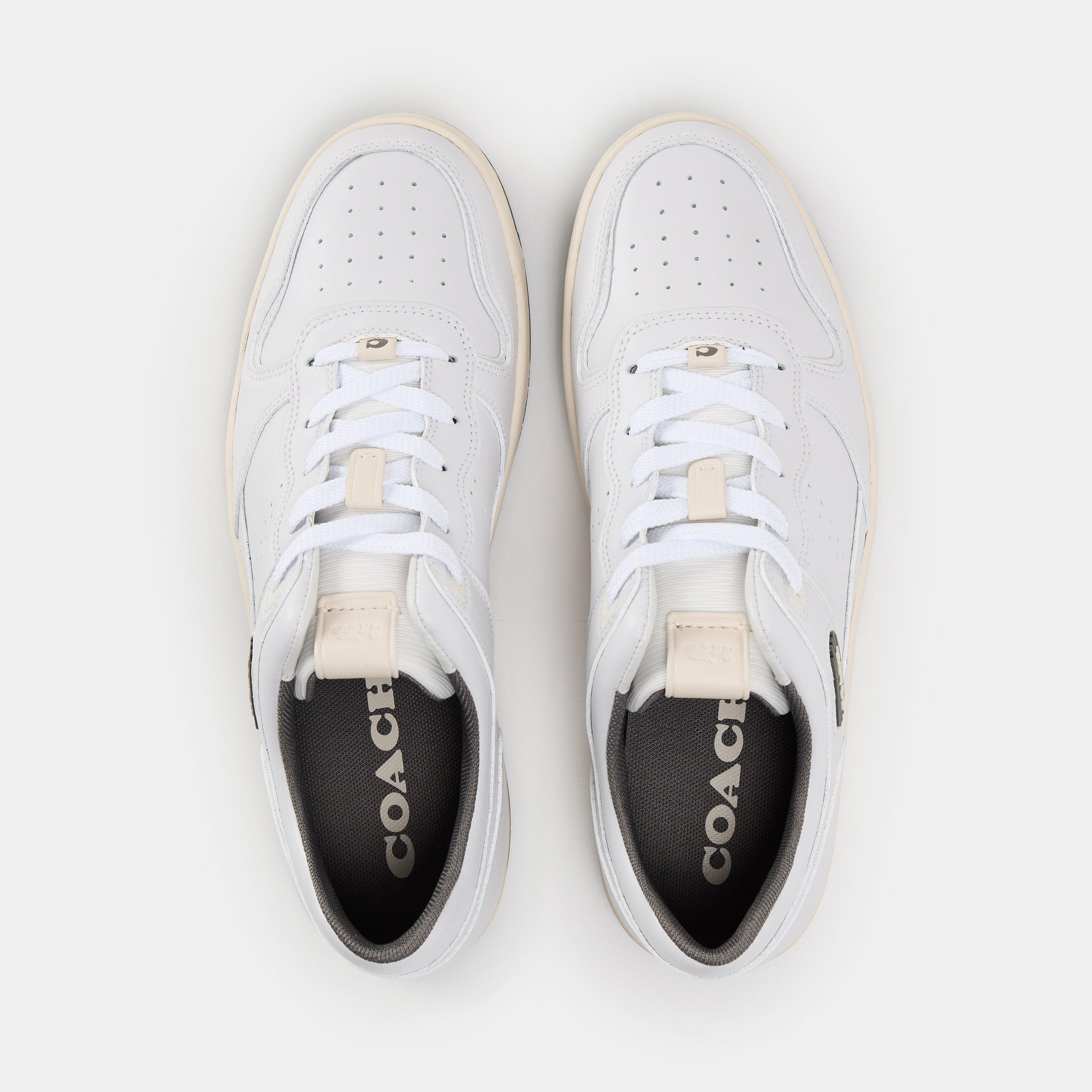 Hther Grey/Wht - Coach - Coach C201 Bskt Trns Ld99 - 4