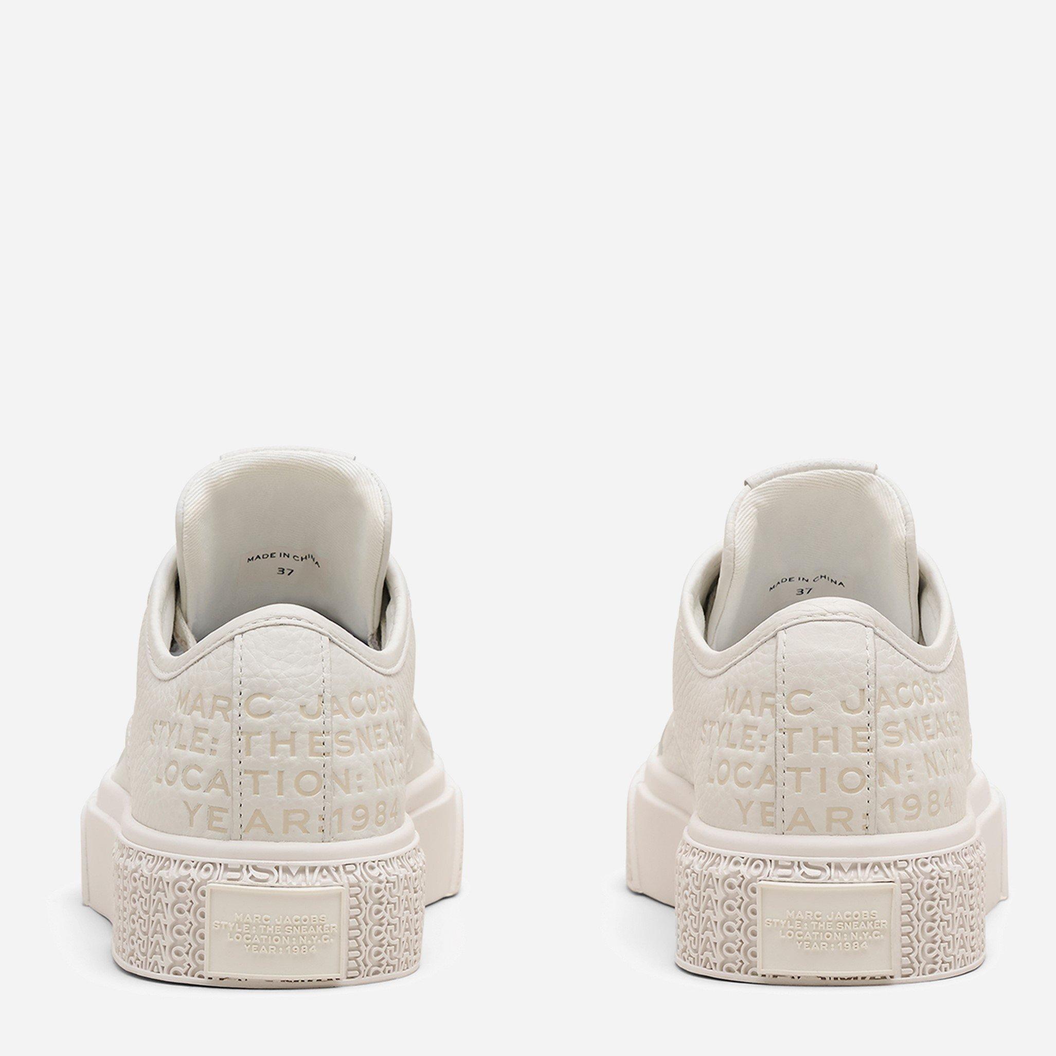 Cotton White - Marc Jacobs - Women's Low-Top Trainers - 4