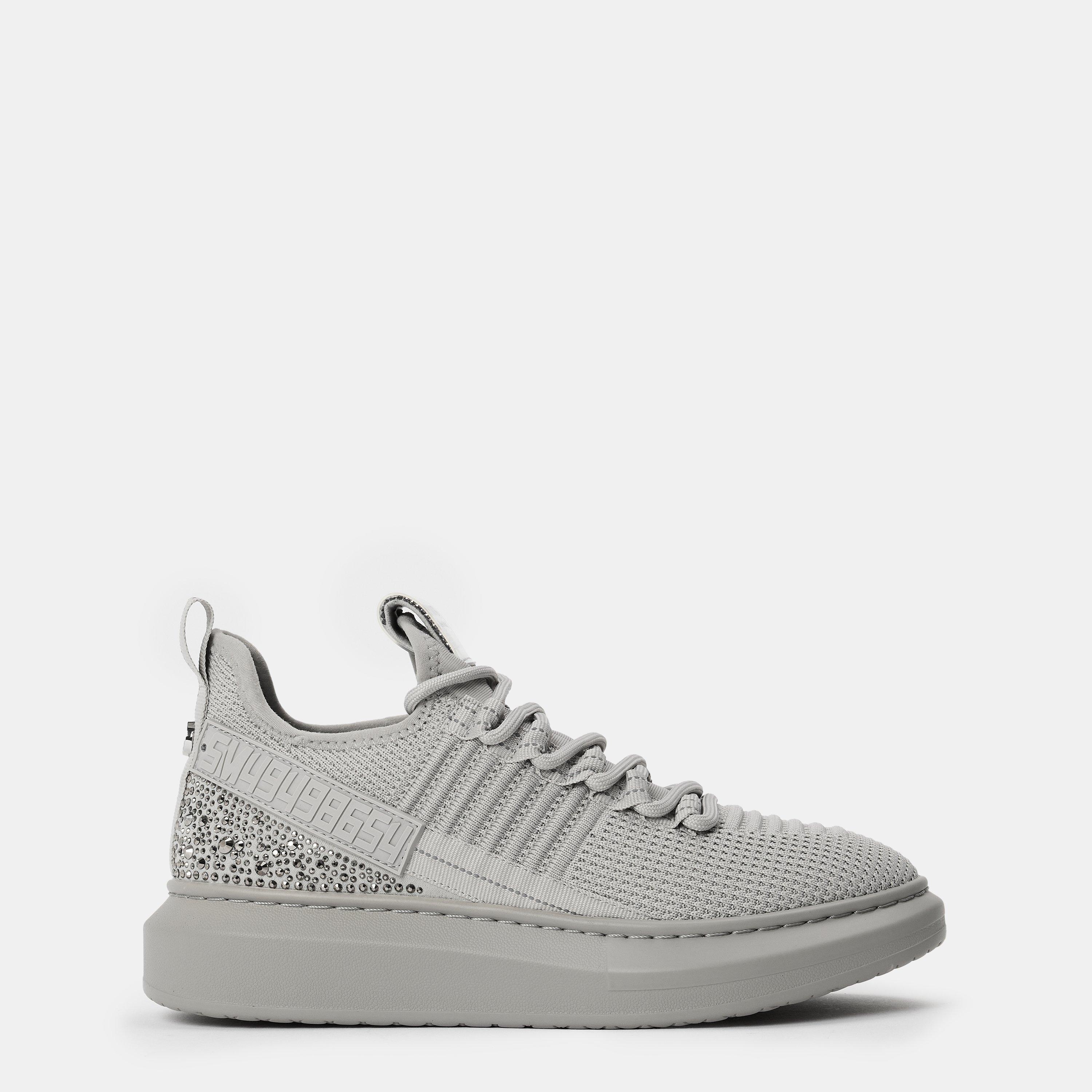 Grey - Steve Madden - Women's Glorya Low-Top Trainers - 1