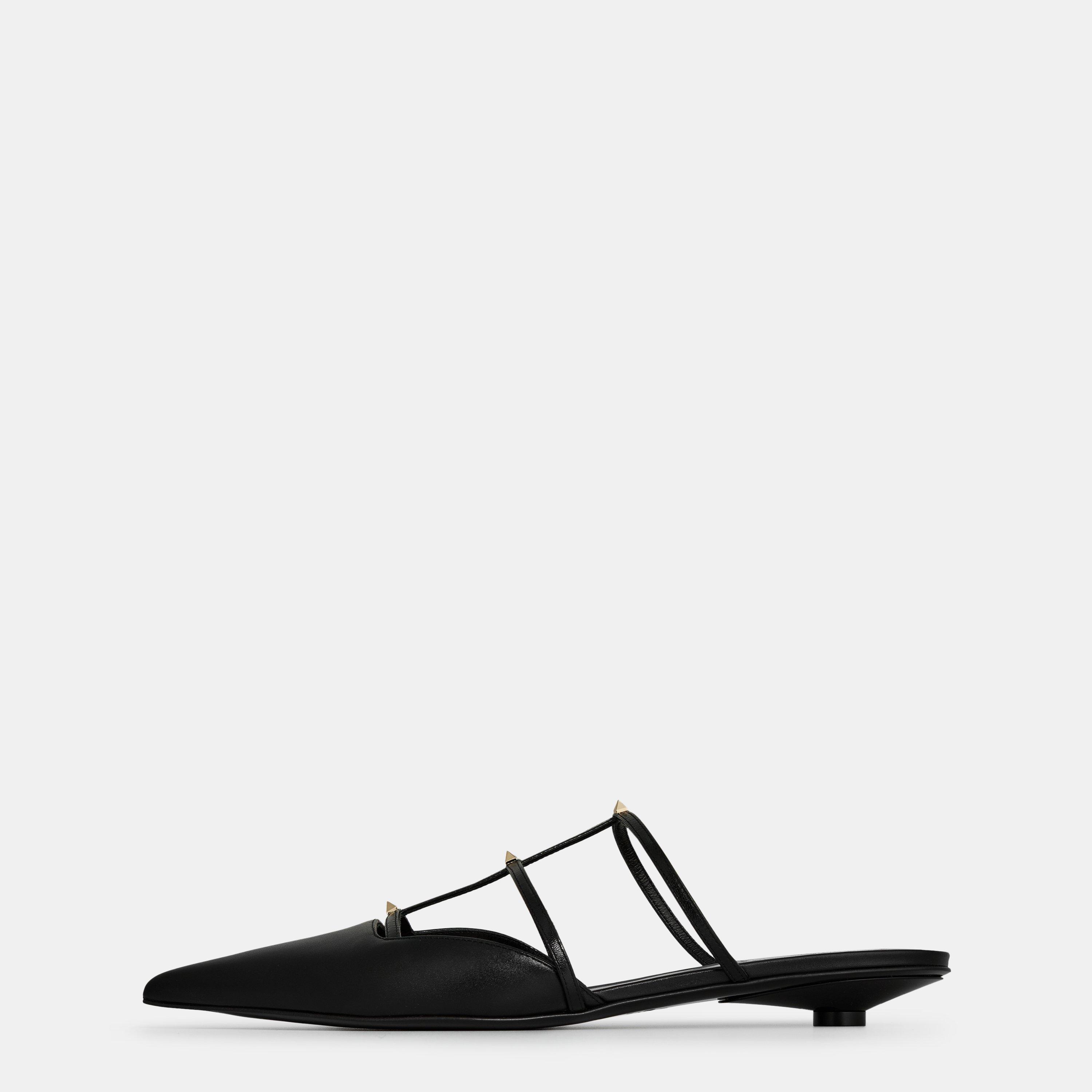 Nero - Valentino Garavani - Rockstud Wispy Mules - 2