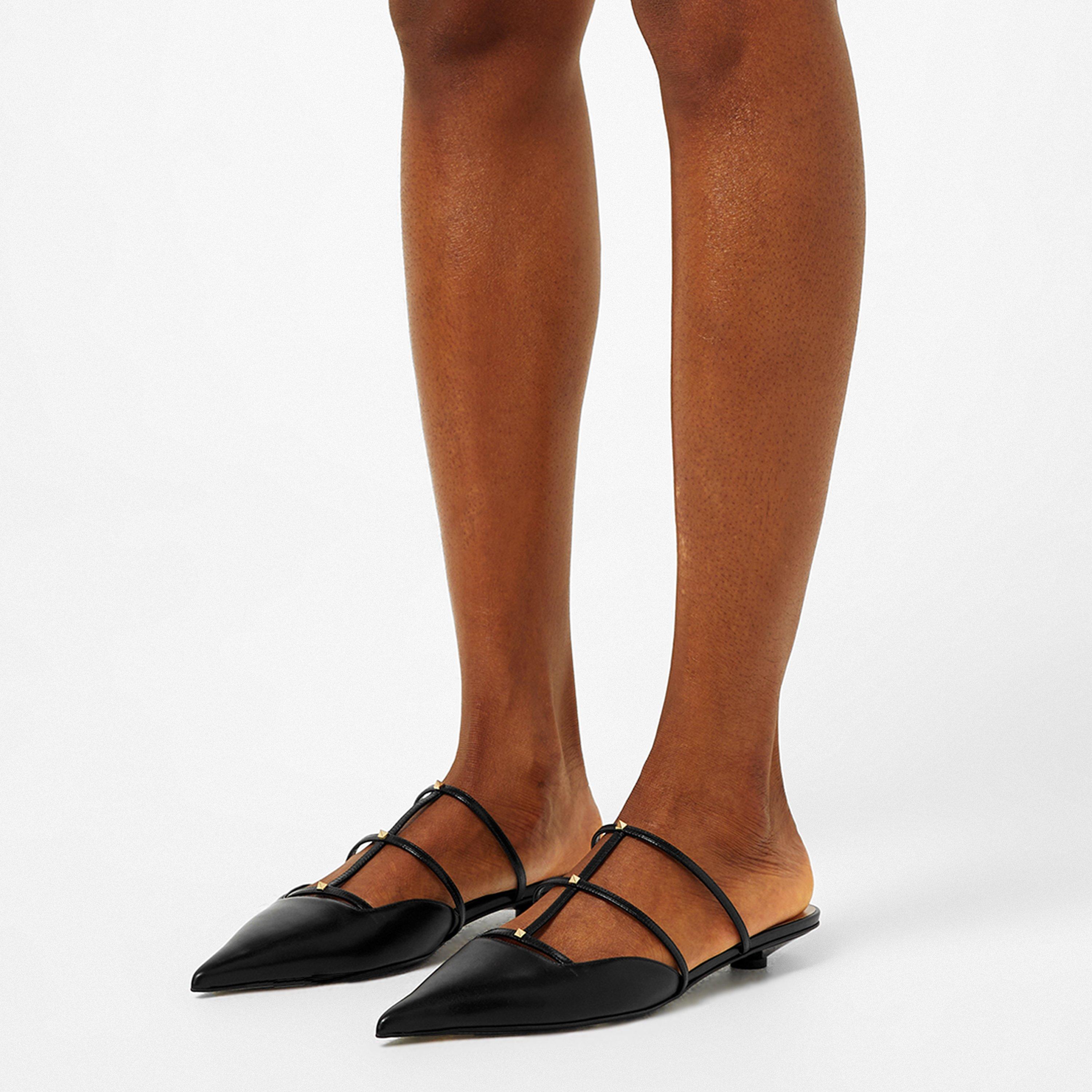 Nero - Valentino Garavani - Rockstud Wispy Mules - 3