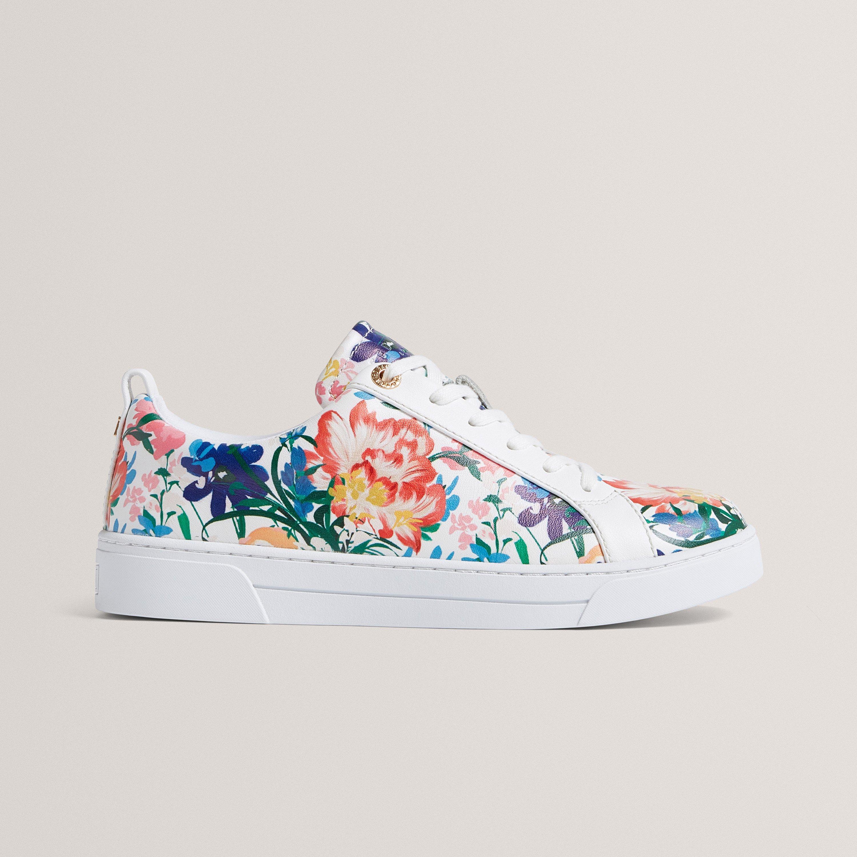 Ted Baker Women's Ted Printed Trainer - White - 8 (41)