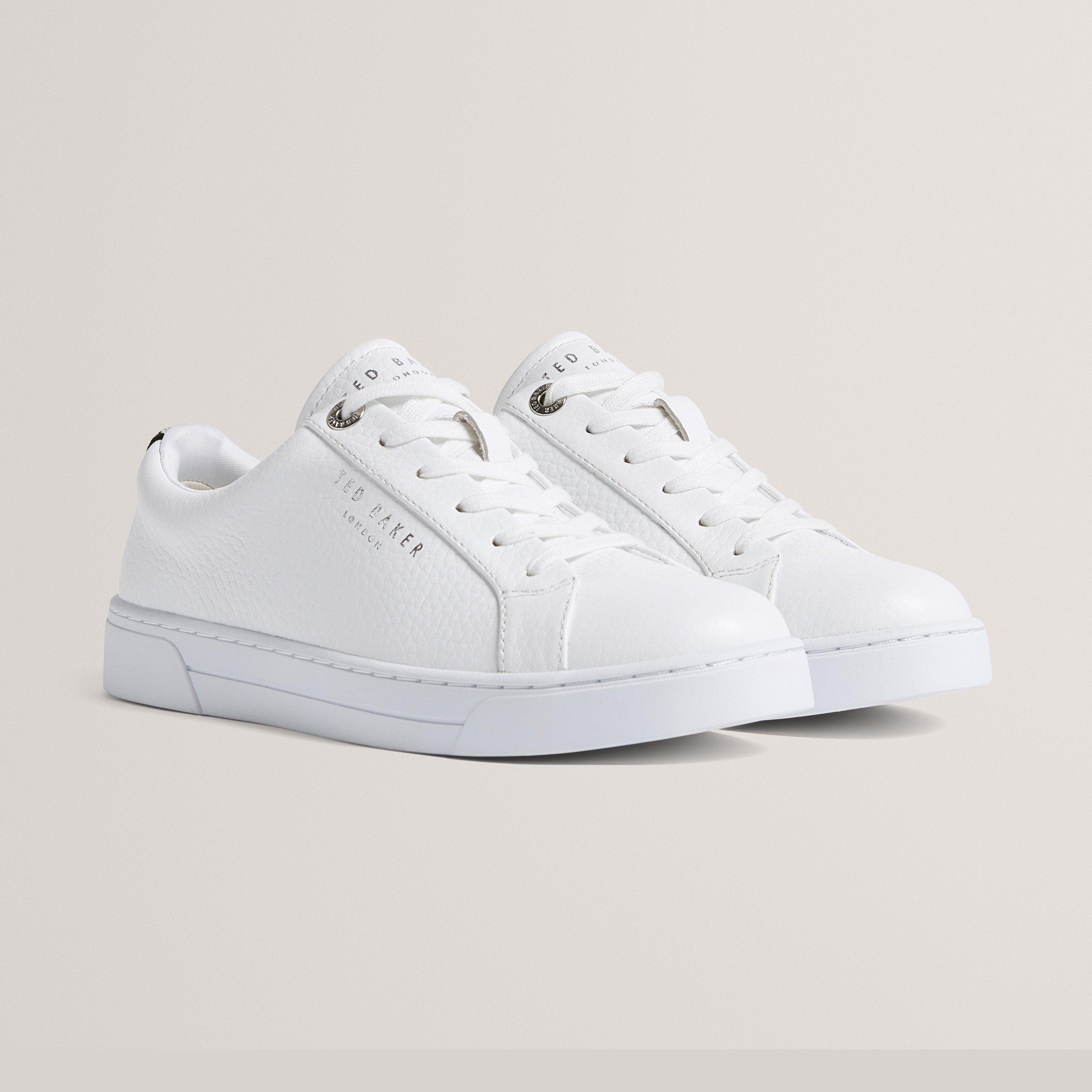 White - Ted Baker - Ted Webbing Trainer - 3
