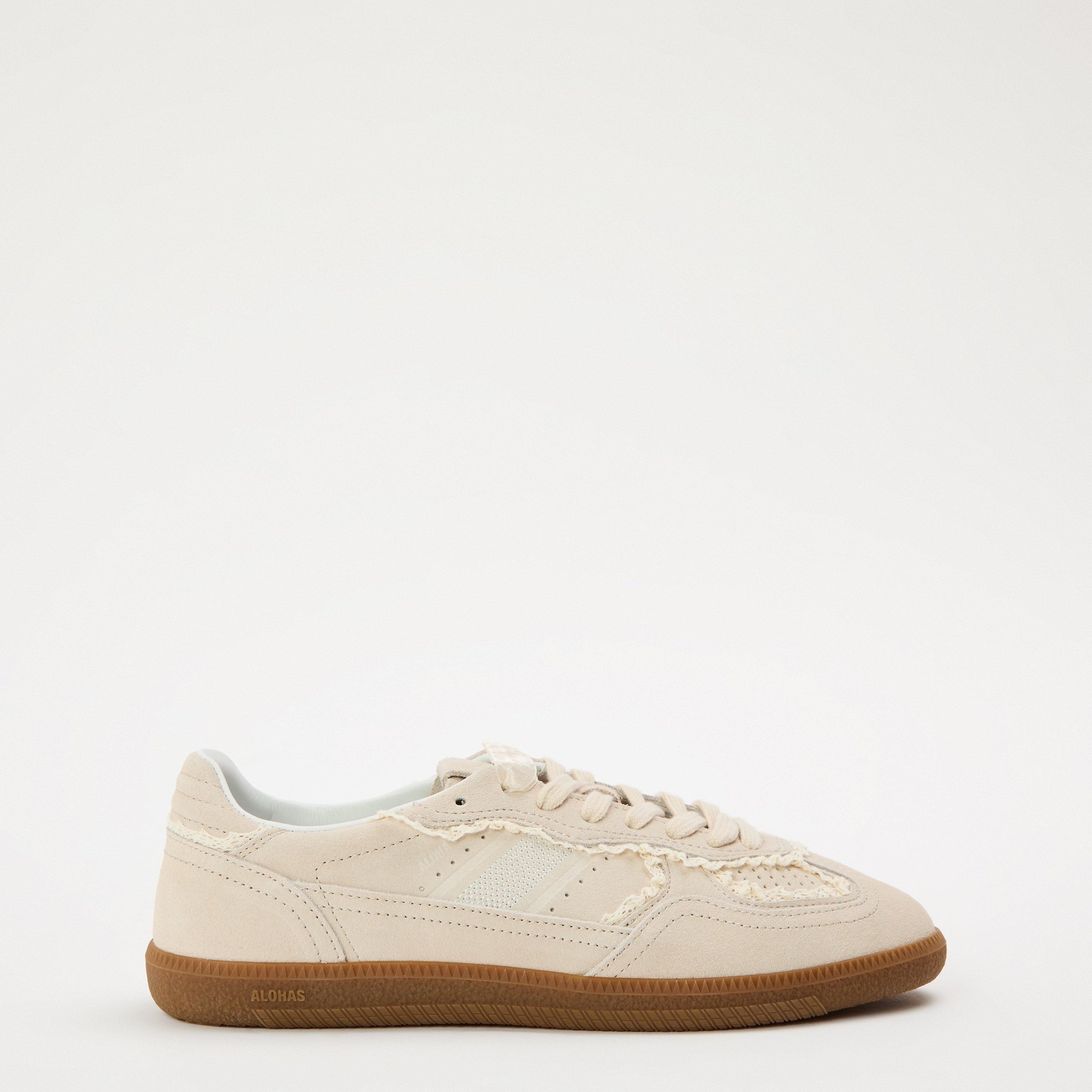 Alohas Women's Low-Top Trainers - Crochet Cream - Size 3 (36)