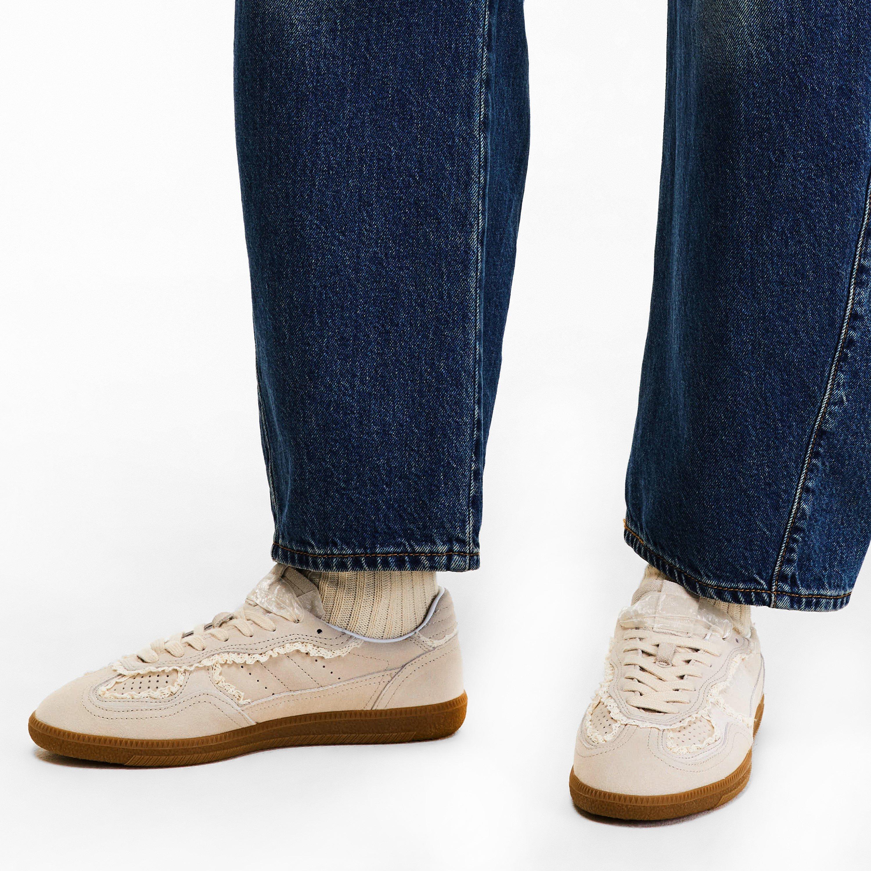 Crochet Cream - Alohas - Women's Low-Top Trainers - 3
