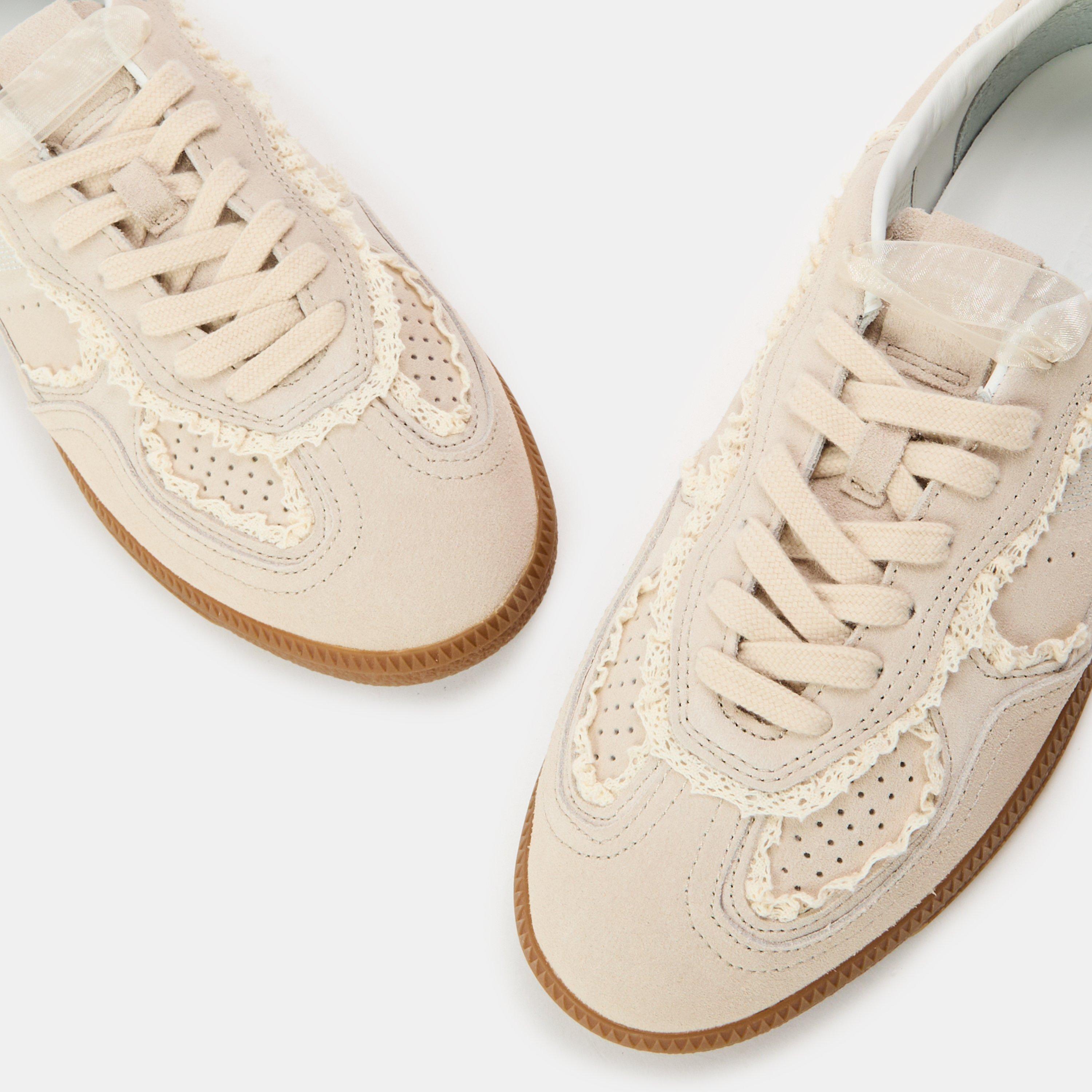 Crochet Cream - Alohas - Women's Low-Top Trainers - 4