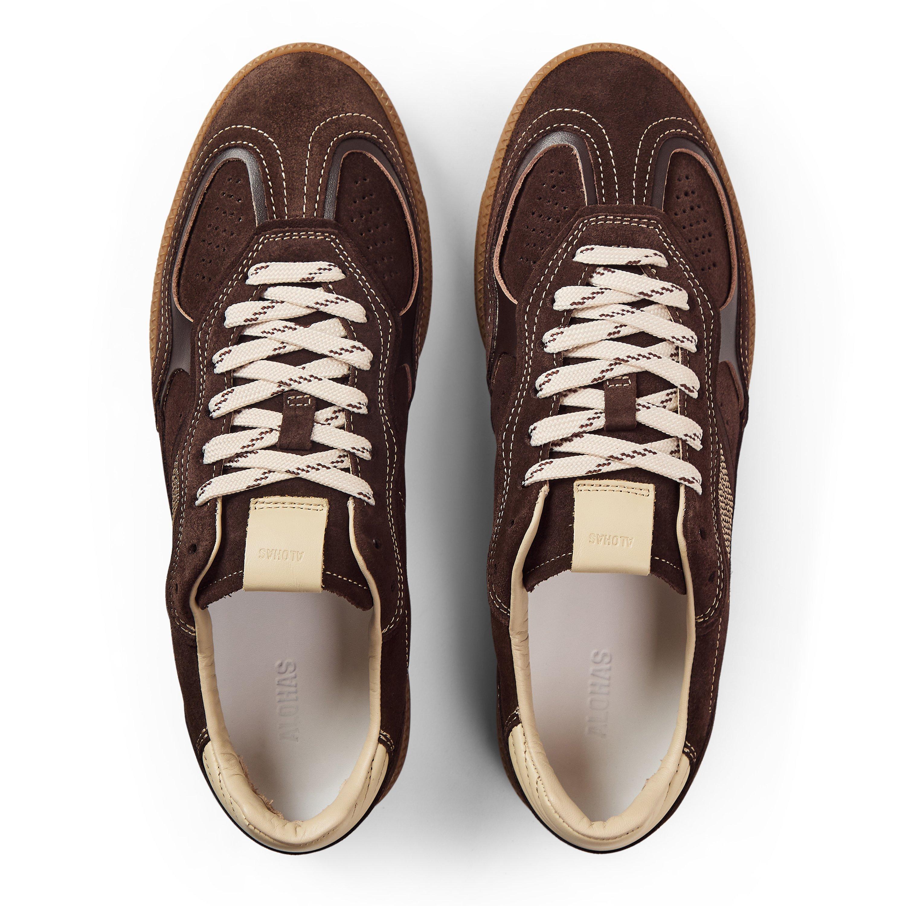 Chocolate Cream - Alohas - Women's Rife Low-Top Trainers - 5
