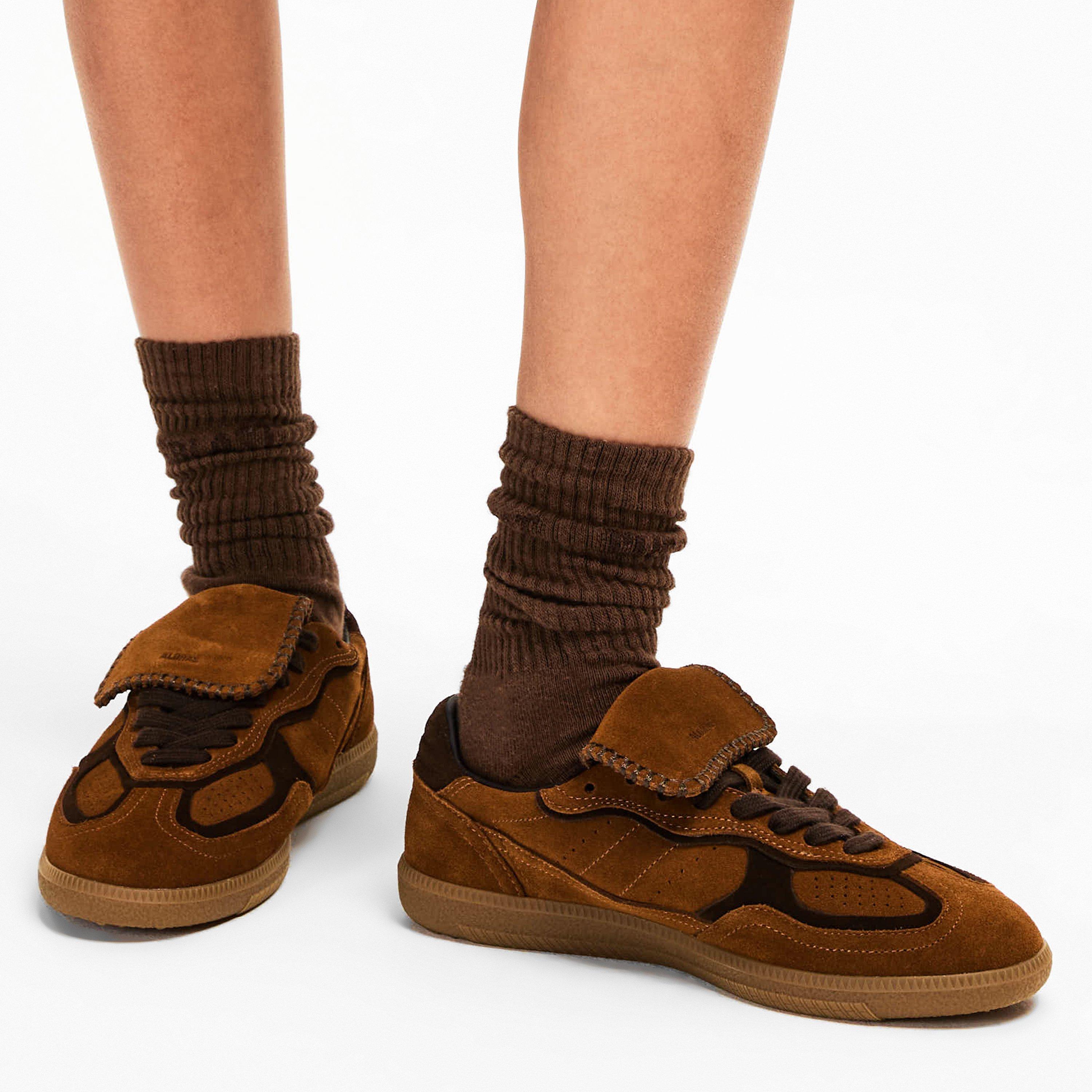 Brown - Alohas - Women's Low-Top Trainers - 3