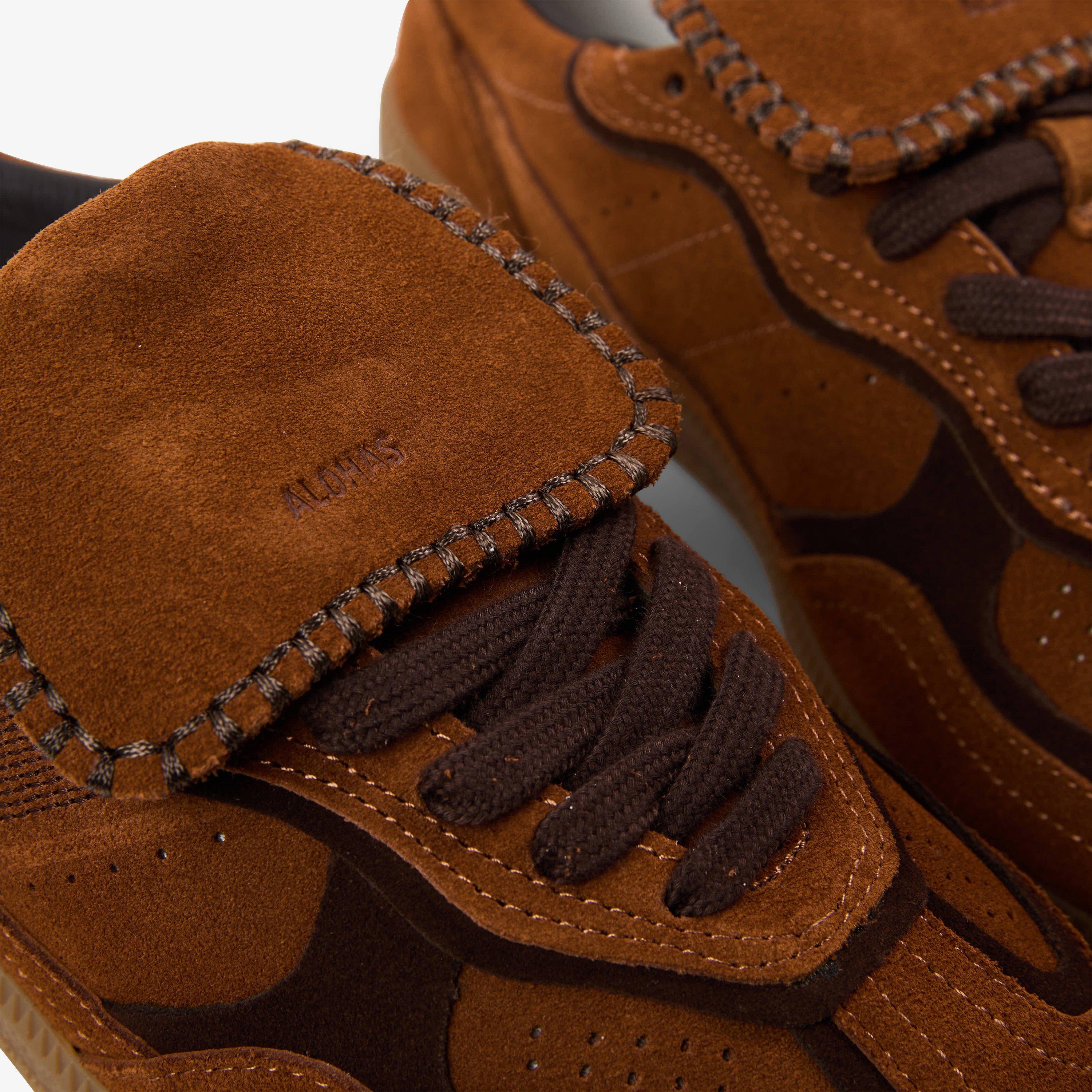 Brown - Alohas - Women's Low-Top Trainers - 4
