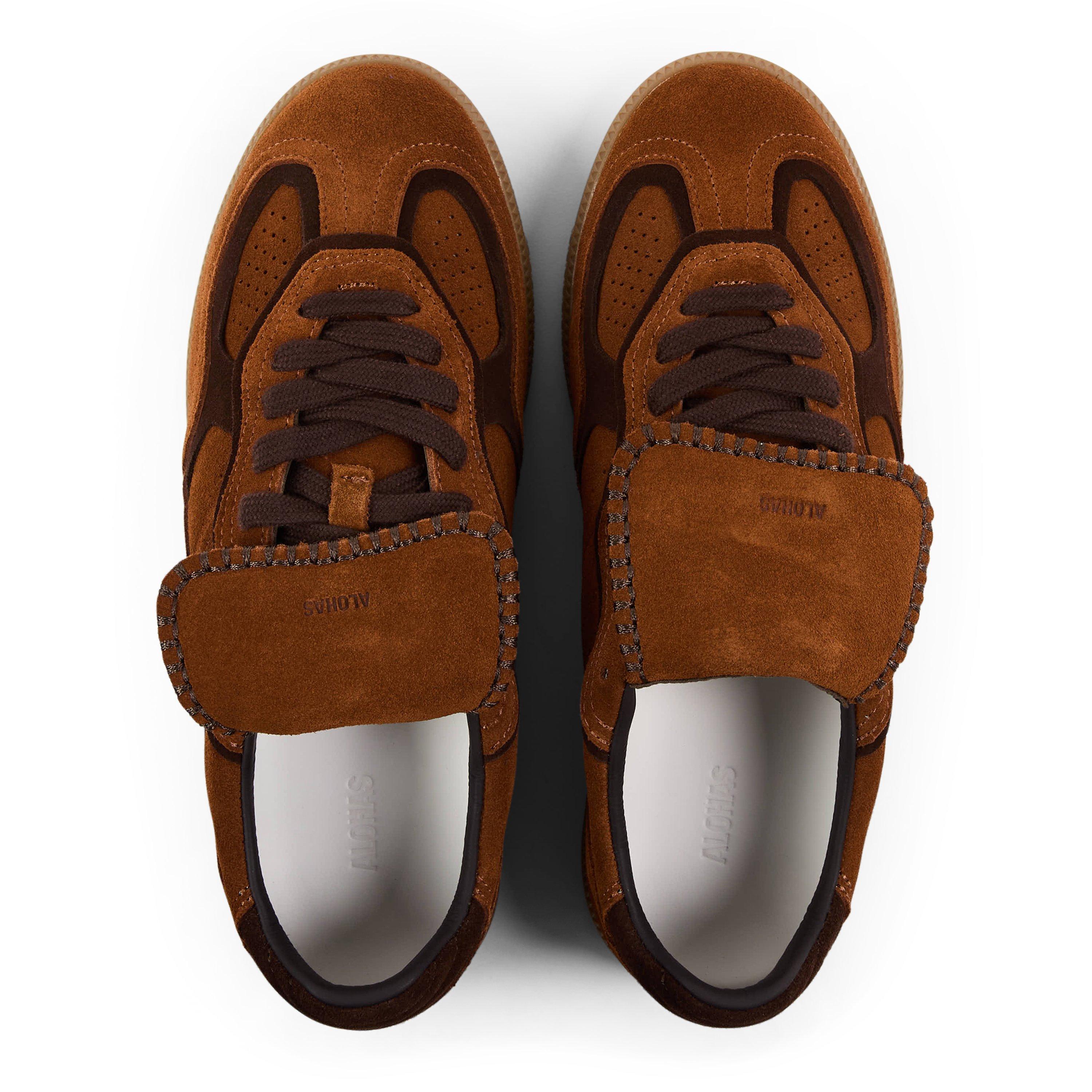 Brown - Alohas - Women's Low-Top Trainers - 5