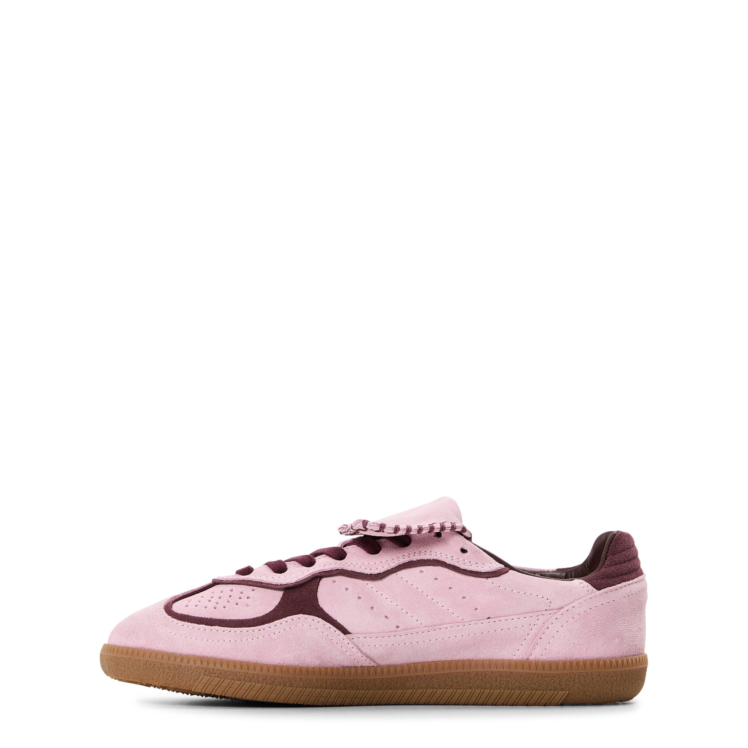 Pink Suede - Alohas - Women's Low-Top Trainers - 2