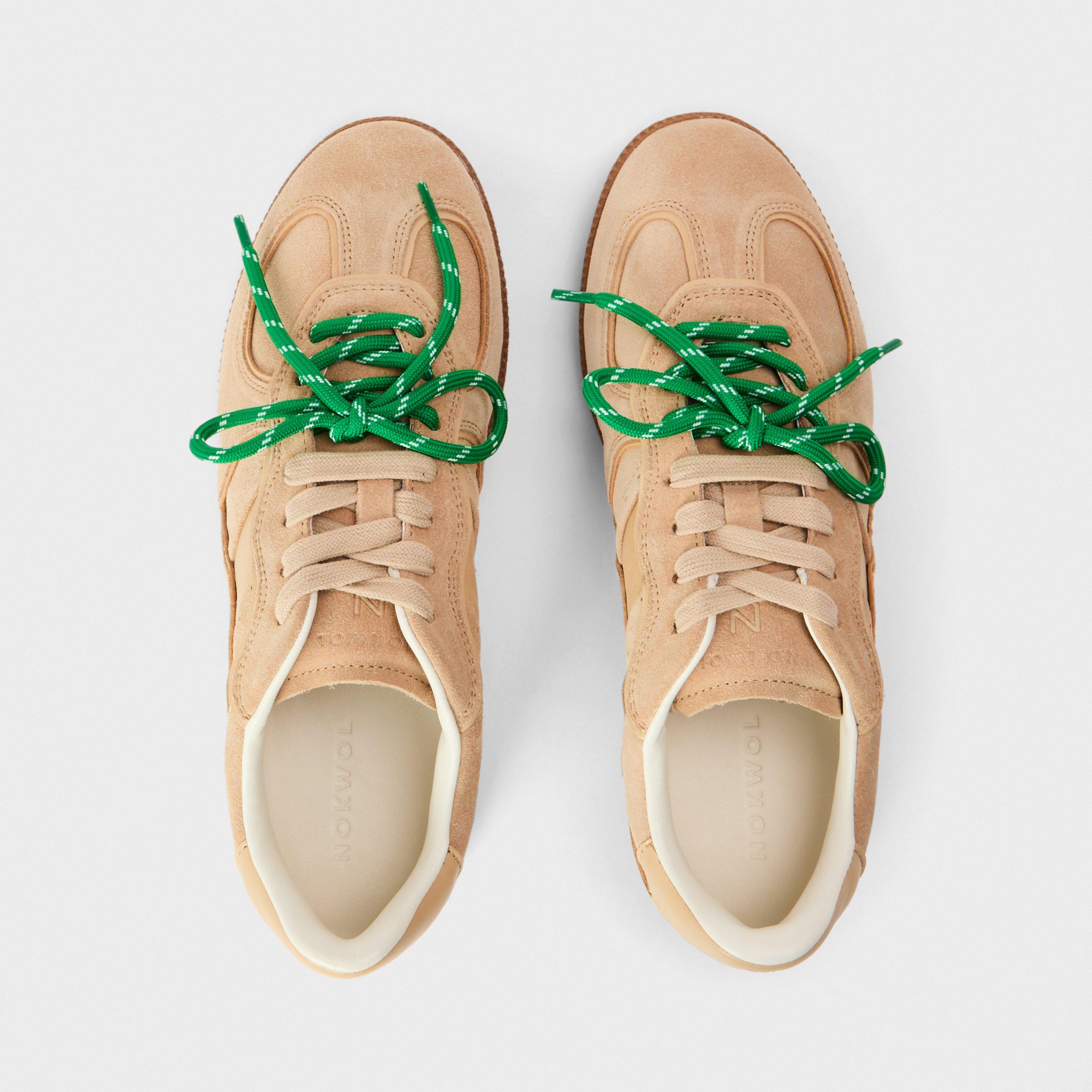 Beige - NOKWOL - Women's August Low-Top Trainers - 5