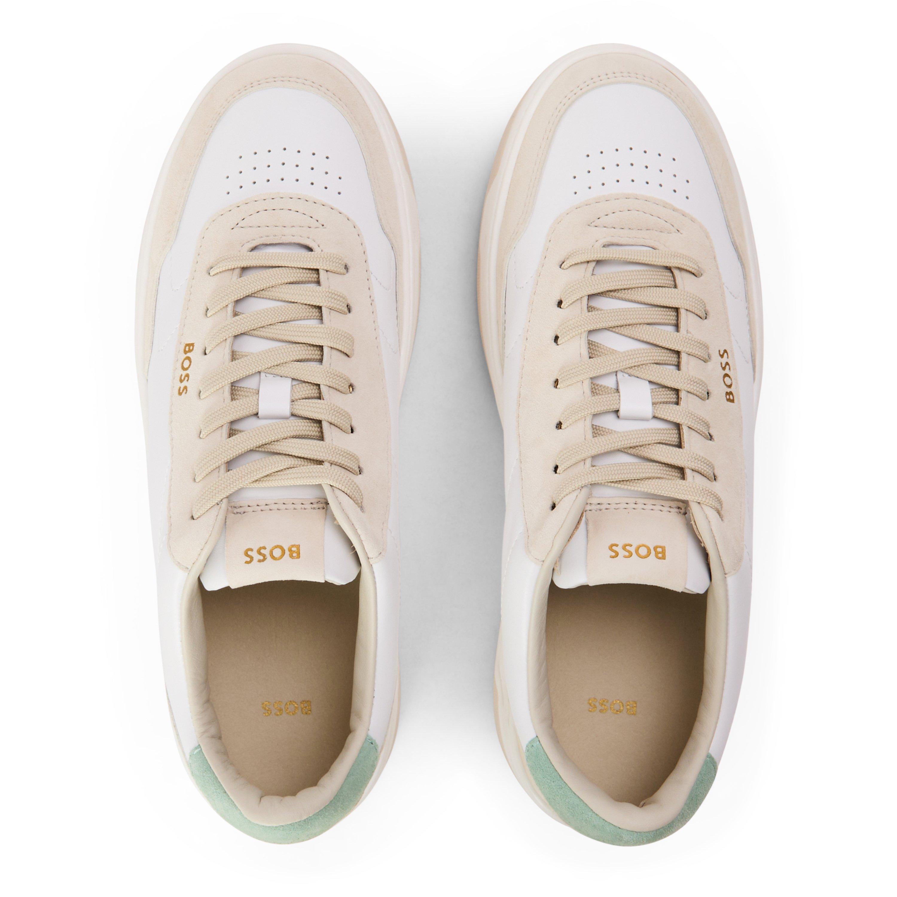 Open White - Boss - Baltimore Tenn Ltnu 10240265 0 Low-Top Trainers Womens - 4