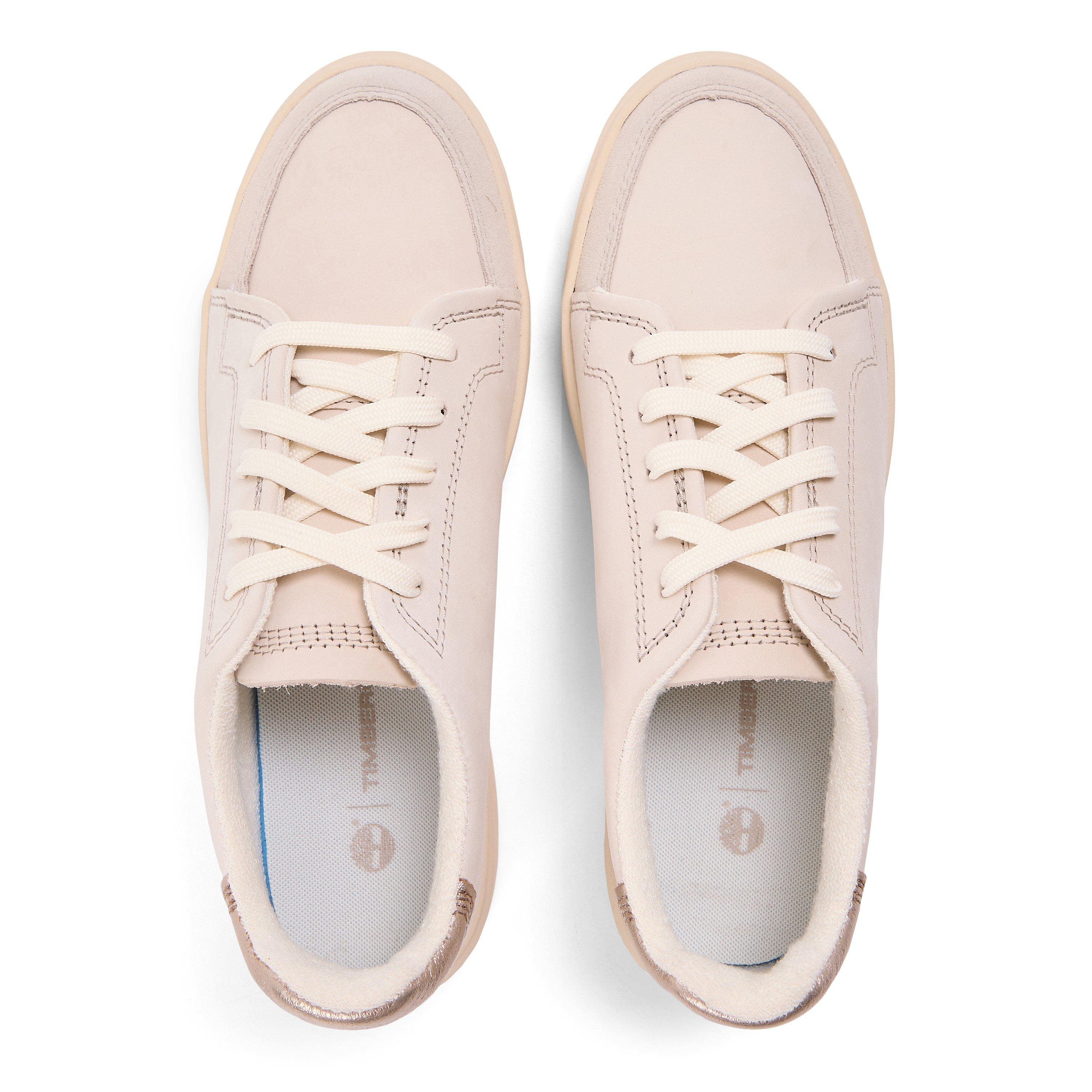 White Nubuck - Timberland - Emerson Street Low Lace Up Sneaker - 3