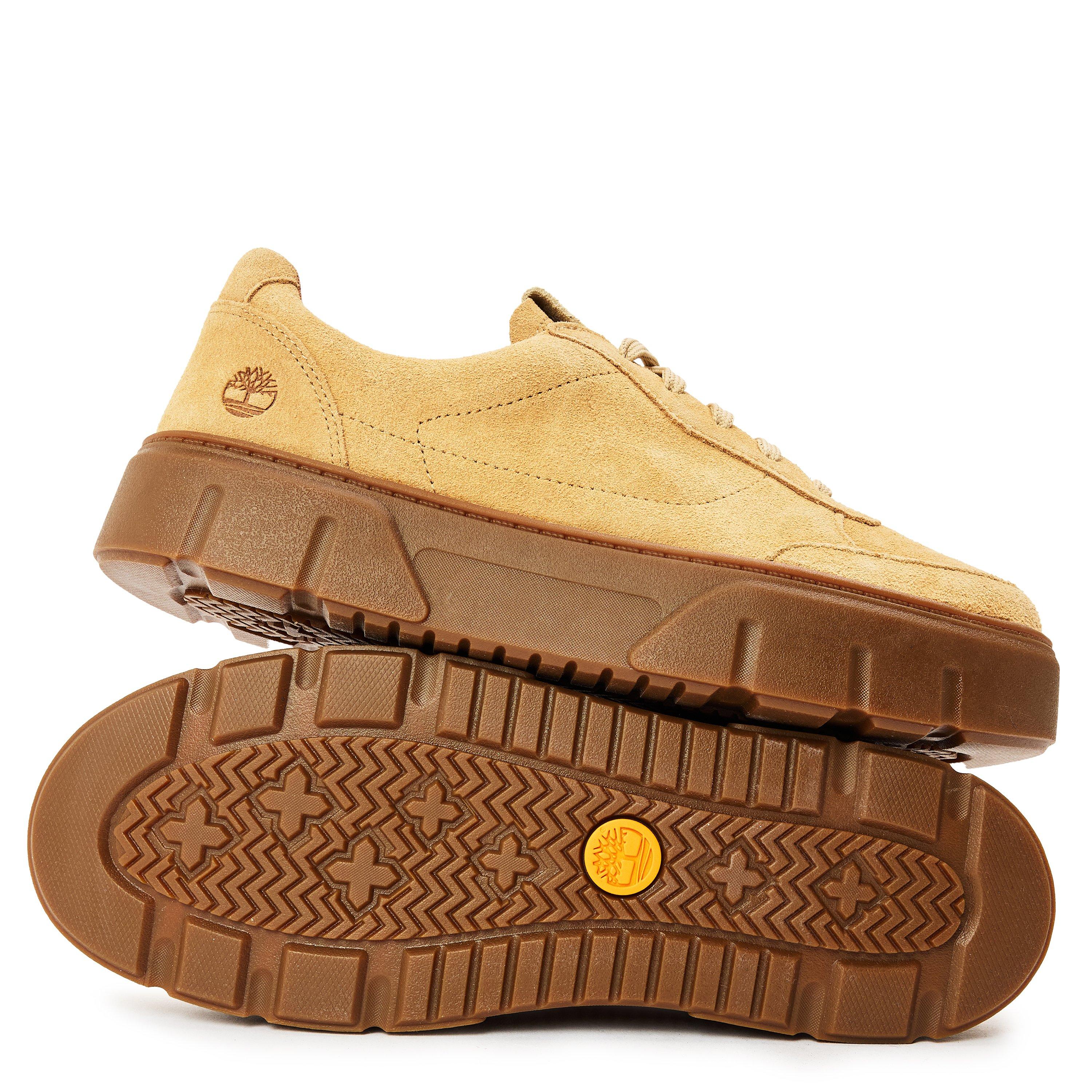 Med Beige Suede - Timberland - Timberland Laurel Court Low Lace Up Sneaker Me - 3