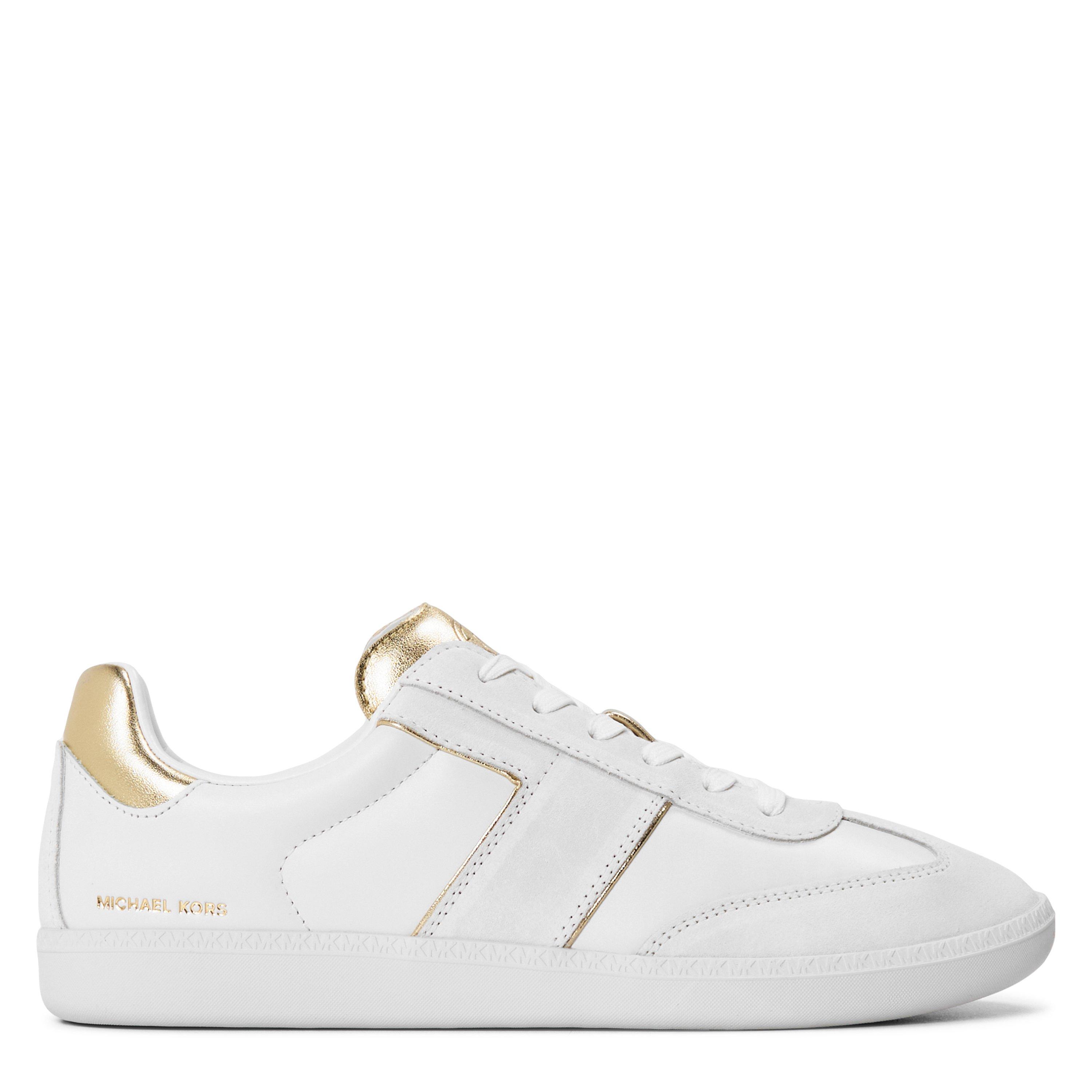 Optic White - MICHAEL Michael Kors - Women's Jovie Trainer Low-Top Trainers - 1