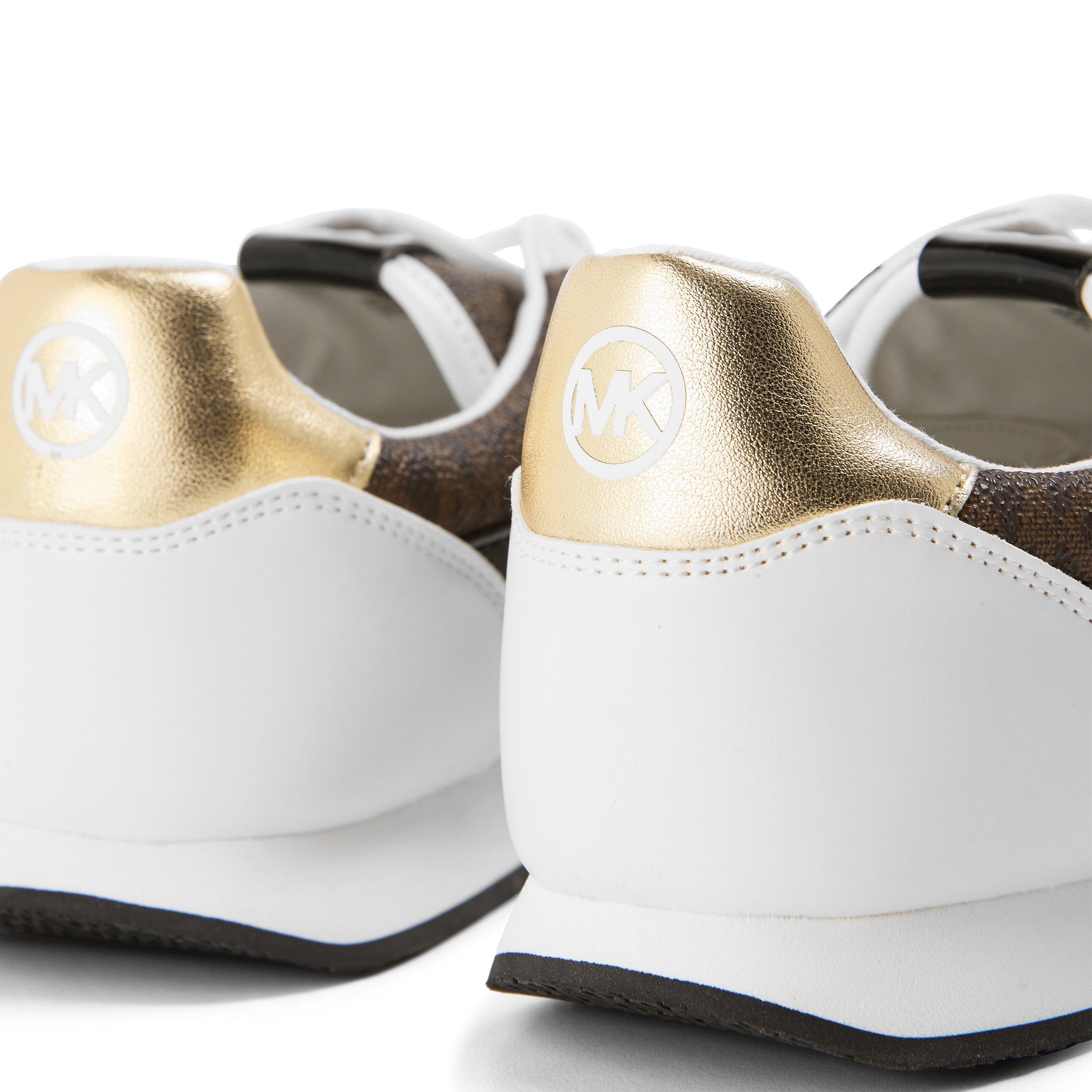 Brown Multi - MICHAEL Michael Kors - Women's Cindy Trainer Low-Top Trainers - 3