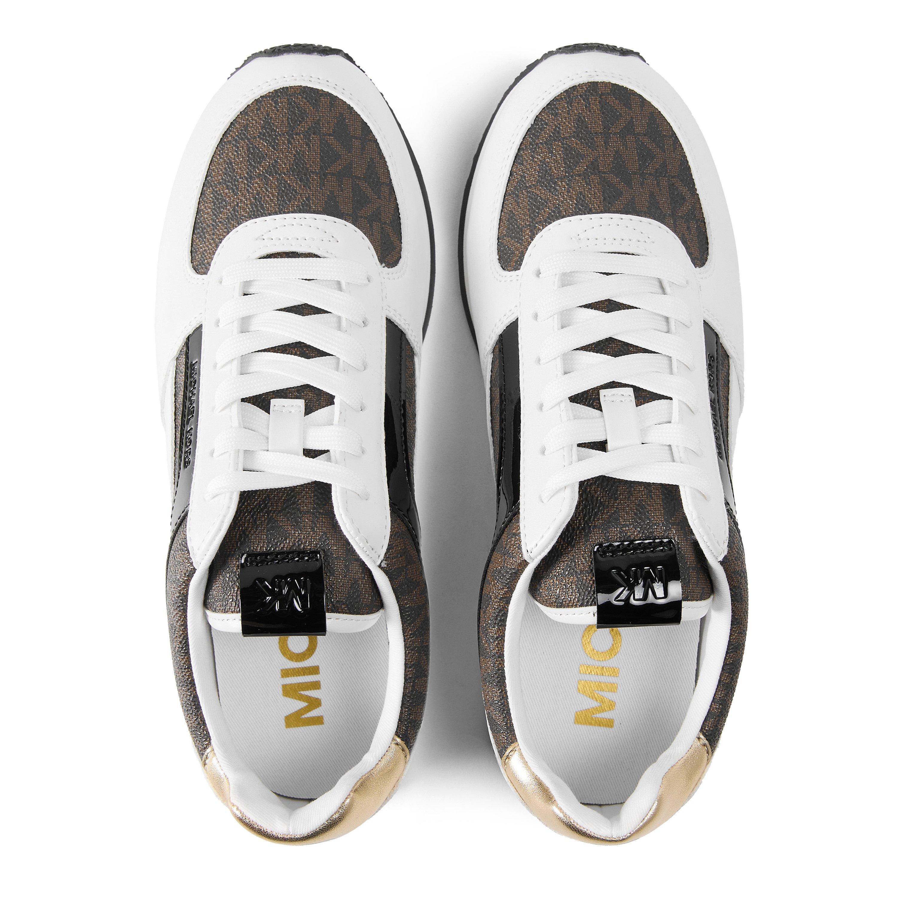 Brown Multi - MICHAEL Michael Kors - Women's Cindy Trainer Low-Top Trainers - 4