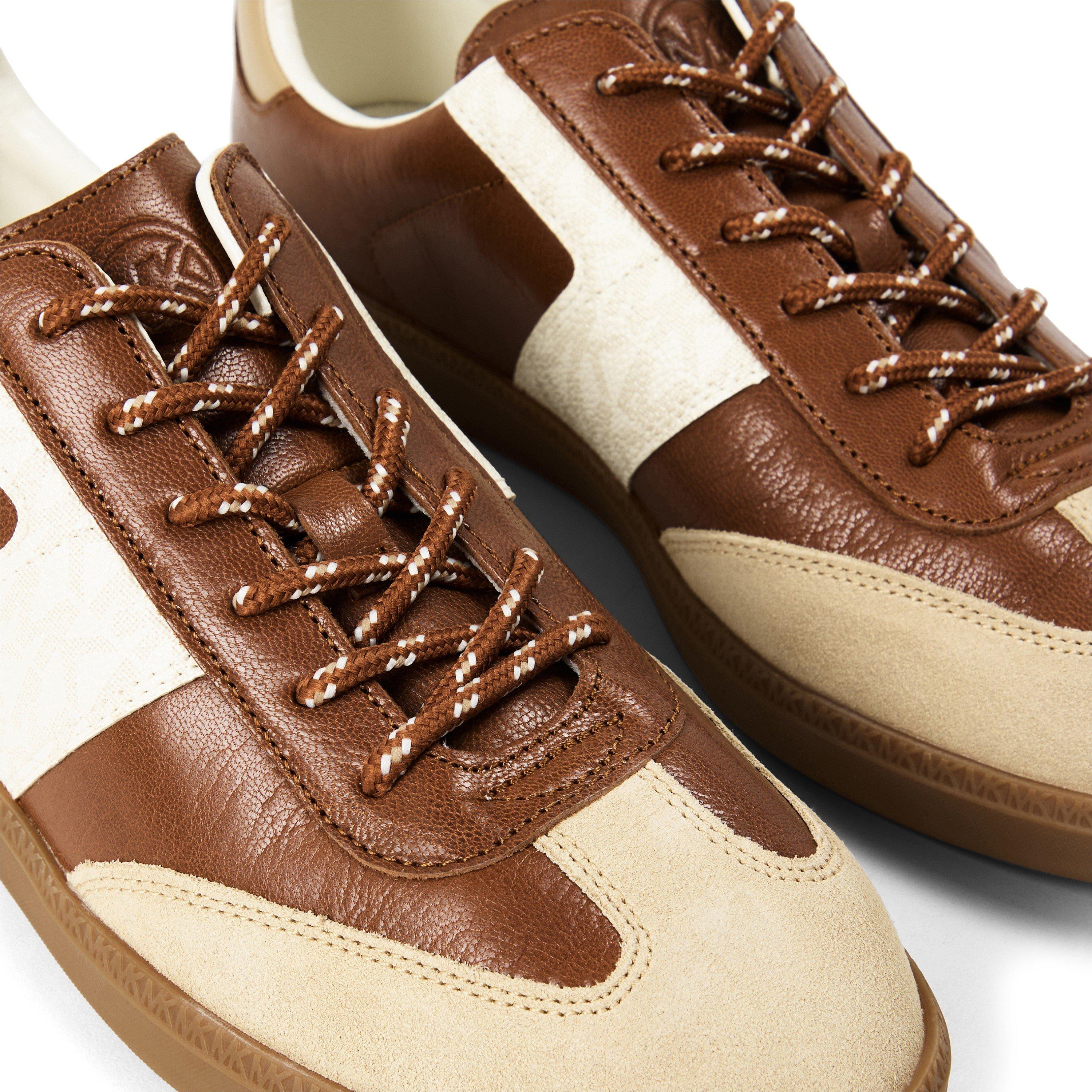 Luggage - MICHAEL Michael Kors - Women's Jovie Trainer Low-Top Trainers - 3